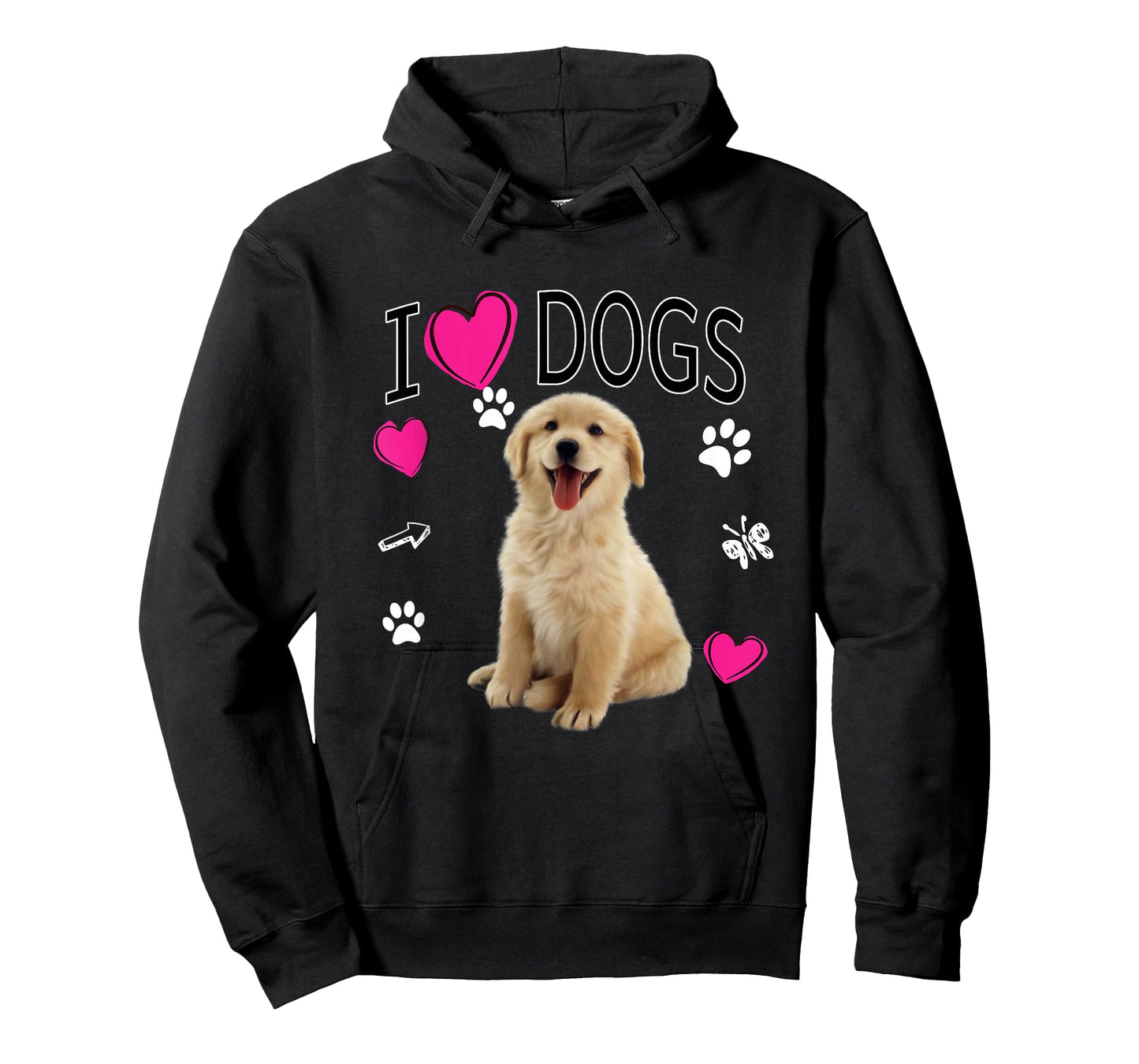 I Love Dogs Shirt - Golden Labrador Retriever t Shirt T-Shirt