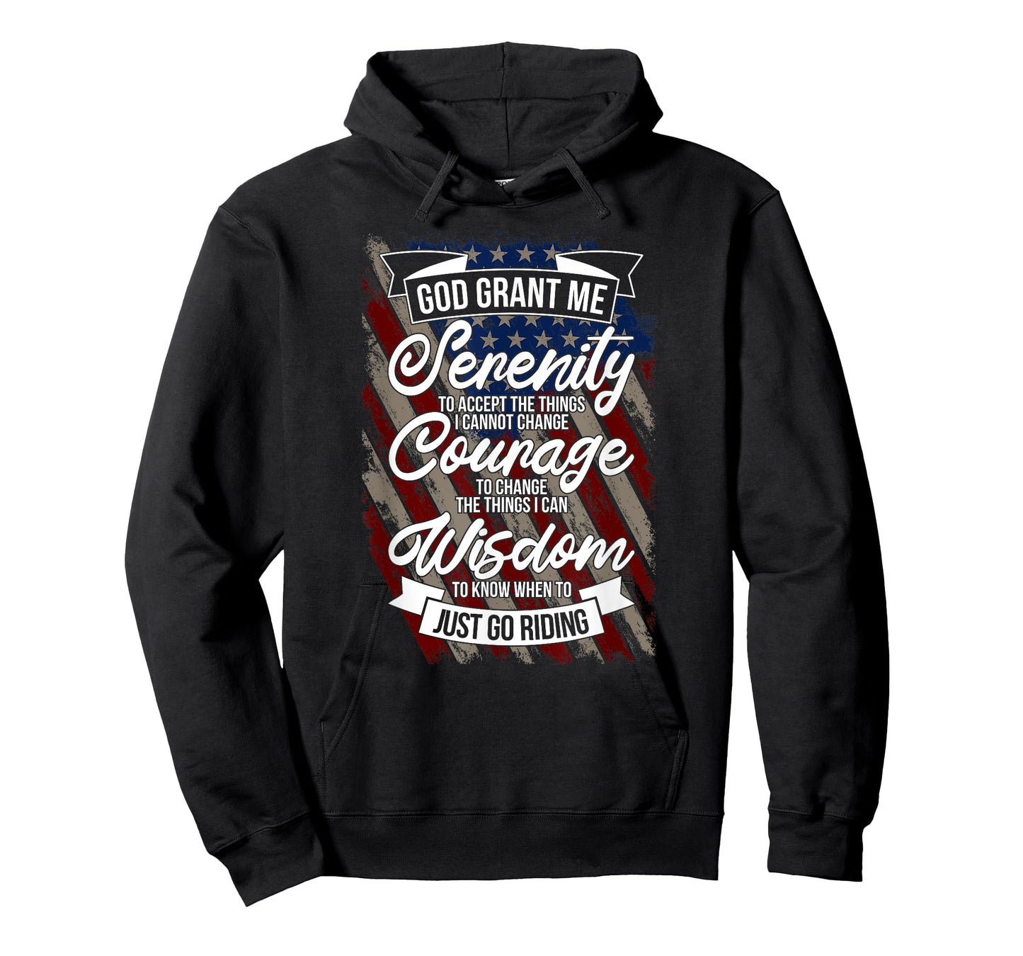 Biker's Prayer Christian American Riding Motorcycles T-Shirt
