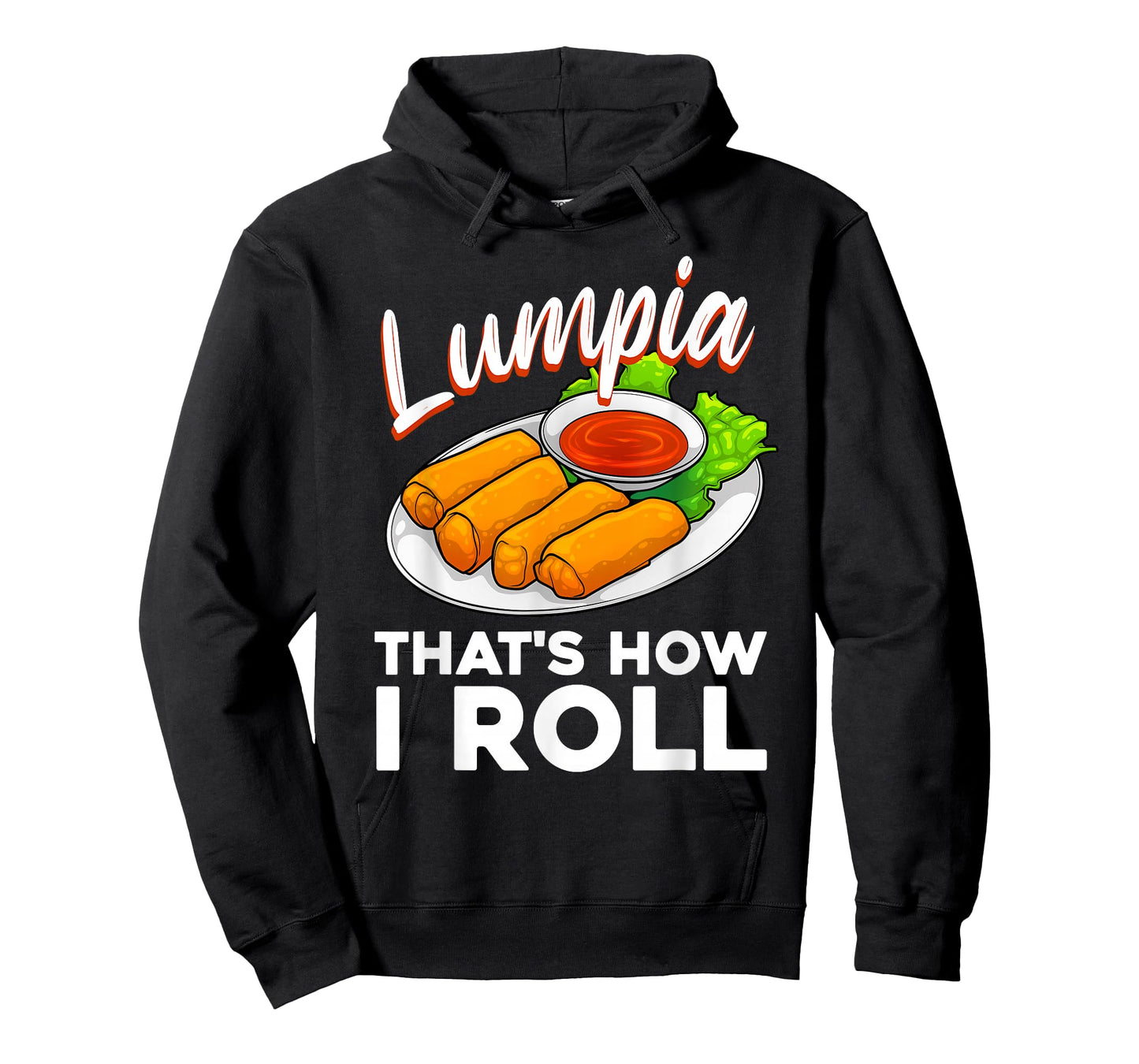 Cool Lumpia For Men Women Filipino Spring Rolls Asian Food T-Shirt