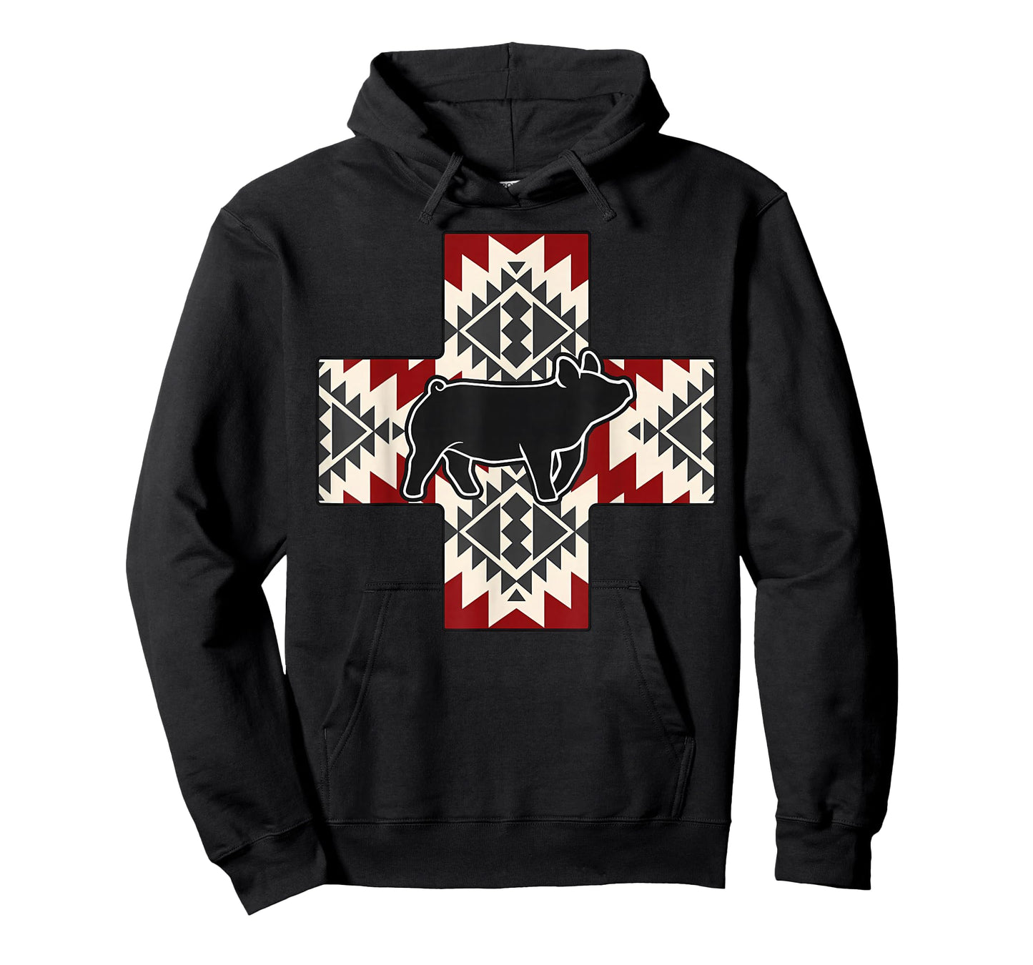 Aztec Show Pig Livestock Pig Breeder Stock Show Mom Pig T-Shirt