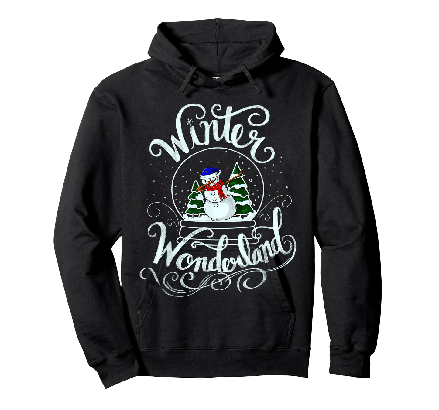 Winter Wonderland Snow Glob Xmas Dabbing Snowman Snowball T-Shirt