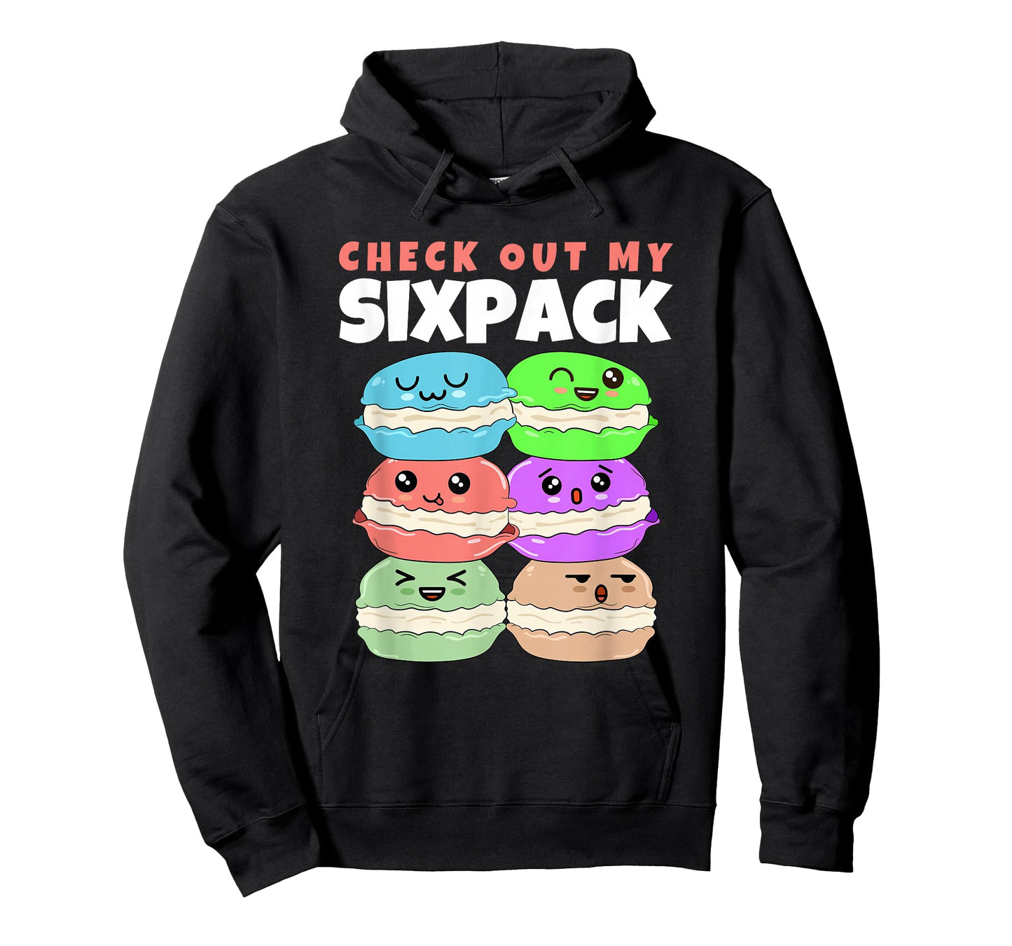 Check Out My Sixpack Macaron Macarons T-Shirt