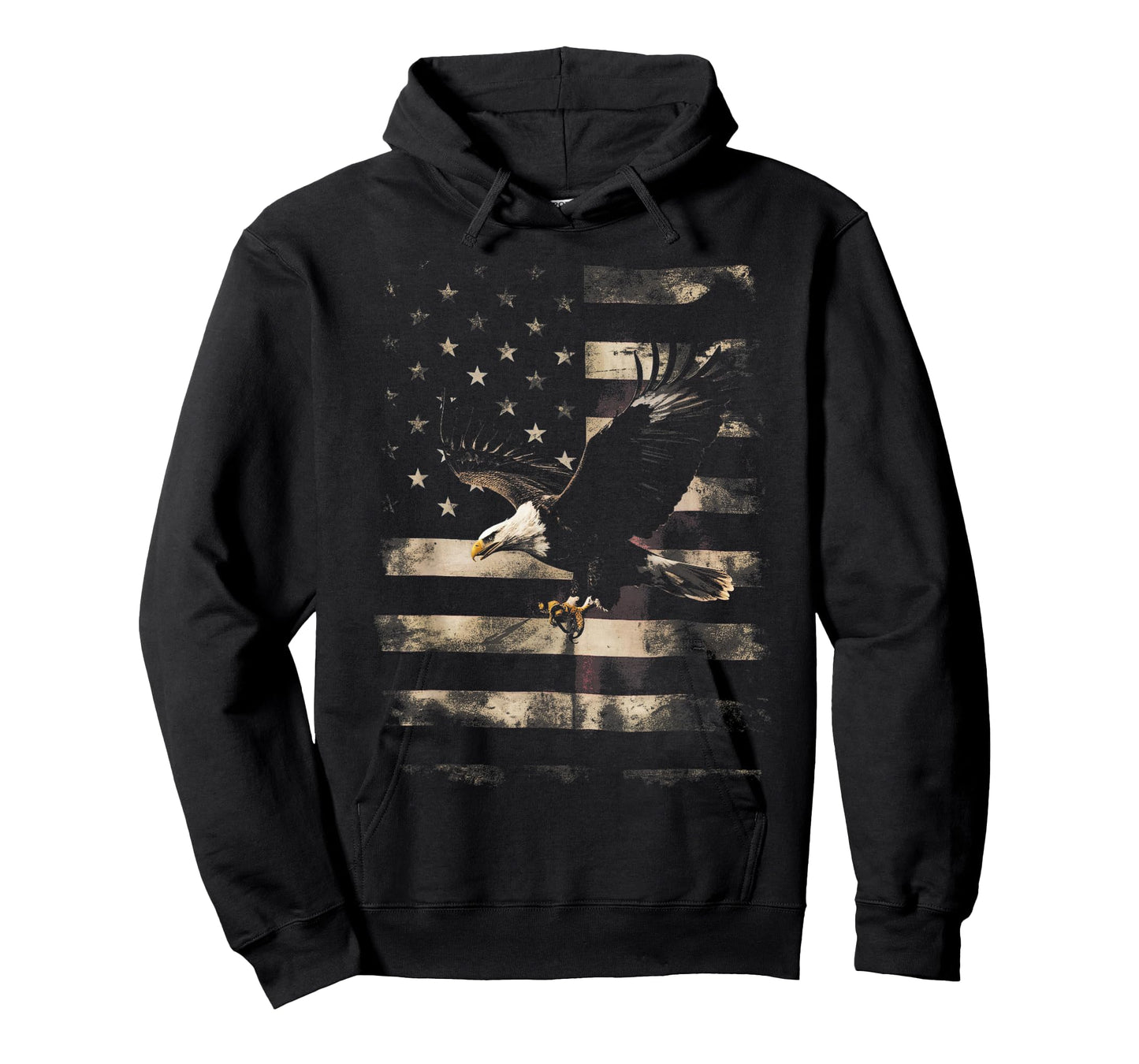 Bald Eagle 4th of July USA Flag Patriotic Distressed Gifts T-Shirt