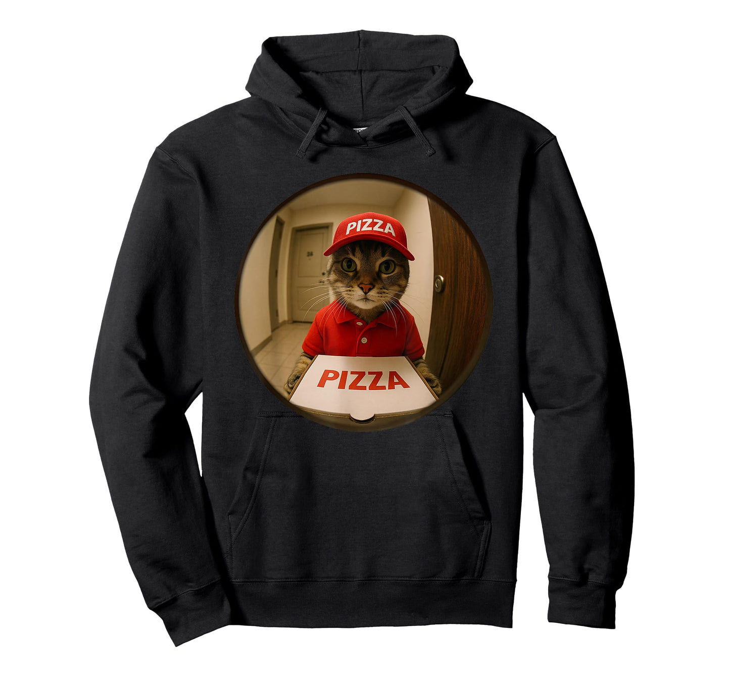 Funny Cats and Pizza Shirt Kitten Cat Shirt Men Women Kids T-Shirt