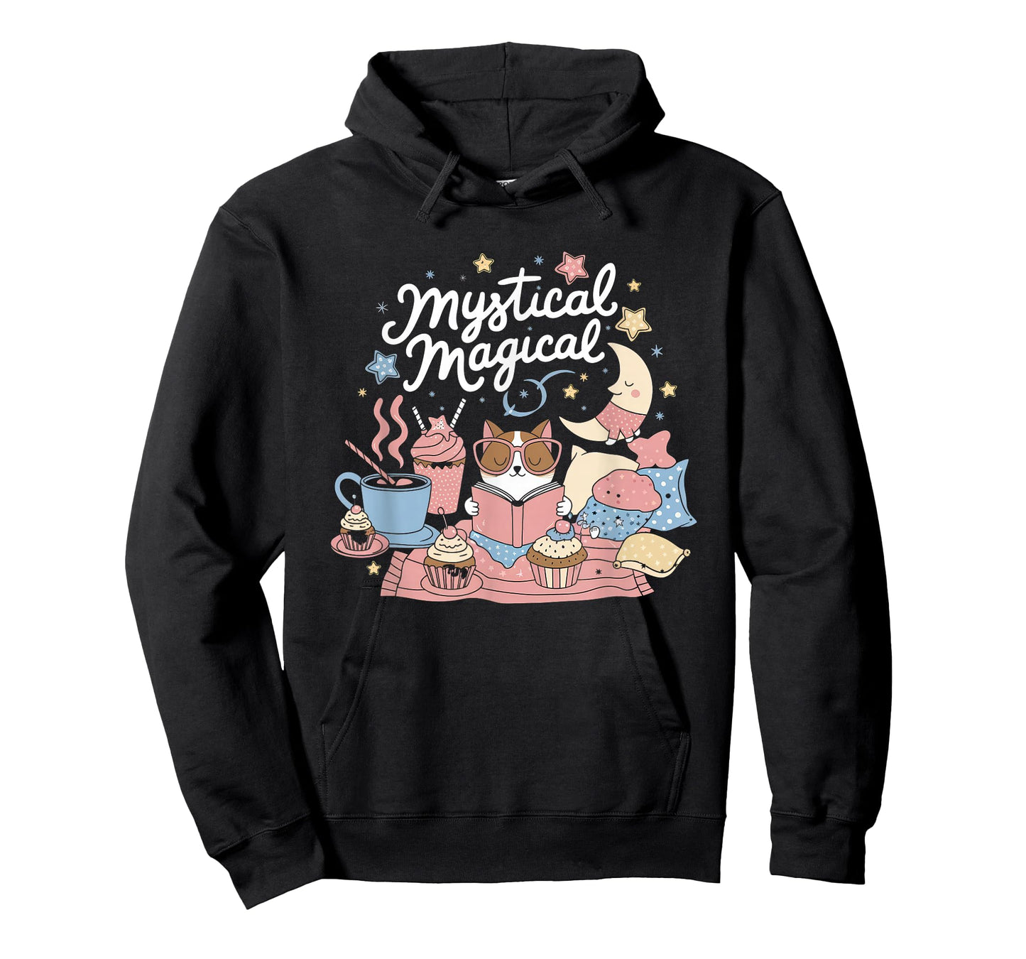 Mystical Magical Tshirt Retro Aesthetic Space Gift Men Women T-Shirt