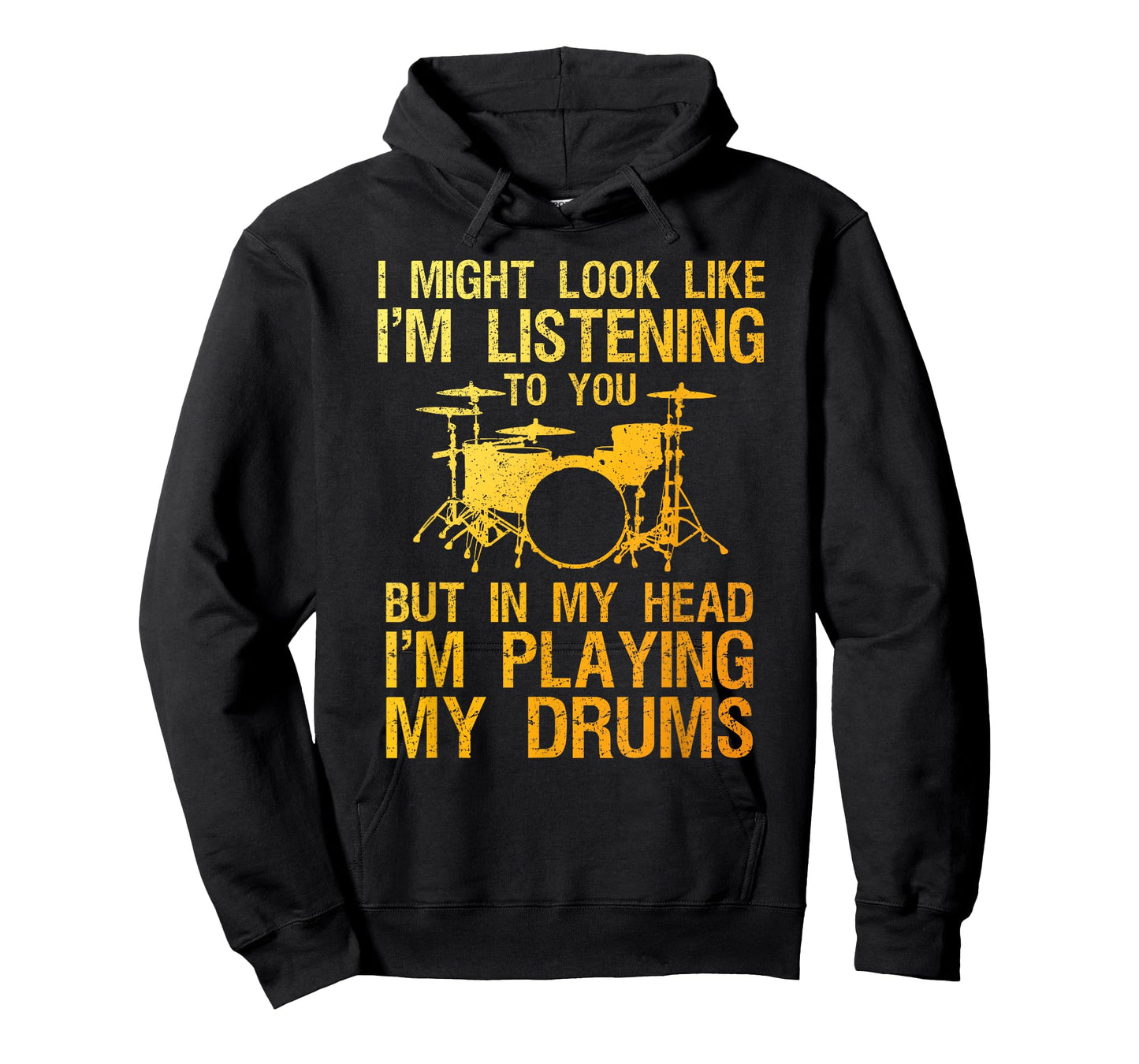 Funny Drummer Art For Men Women Drum Player Percussion Lover T-Shirt