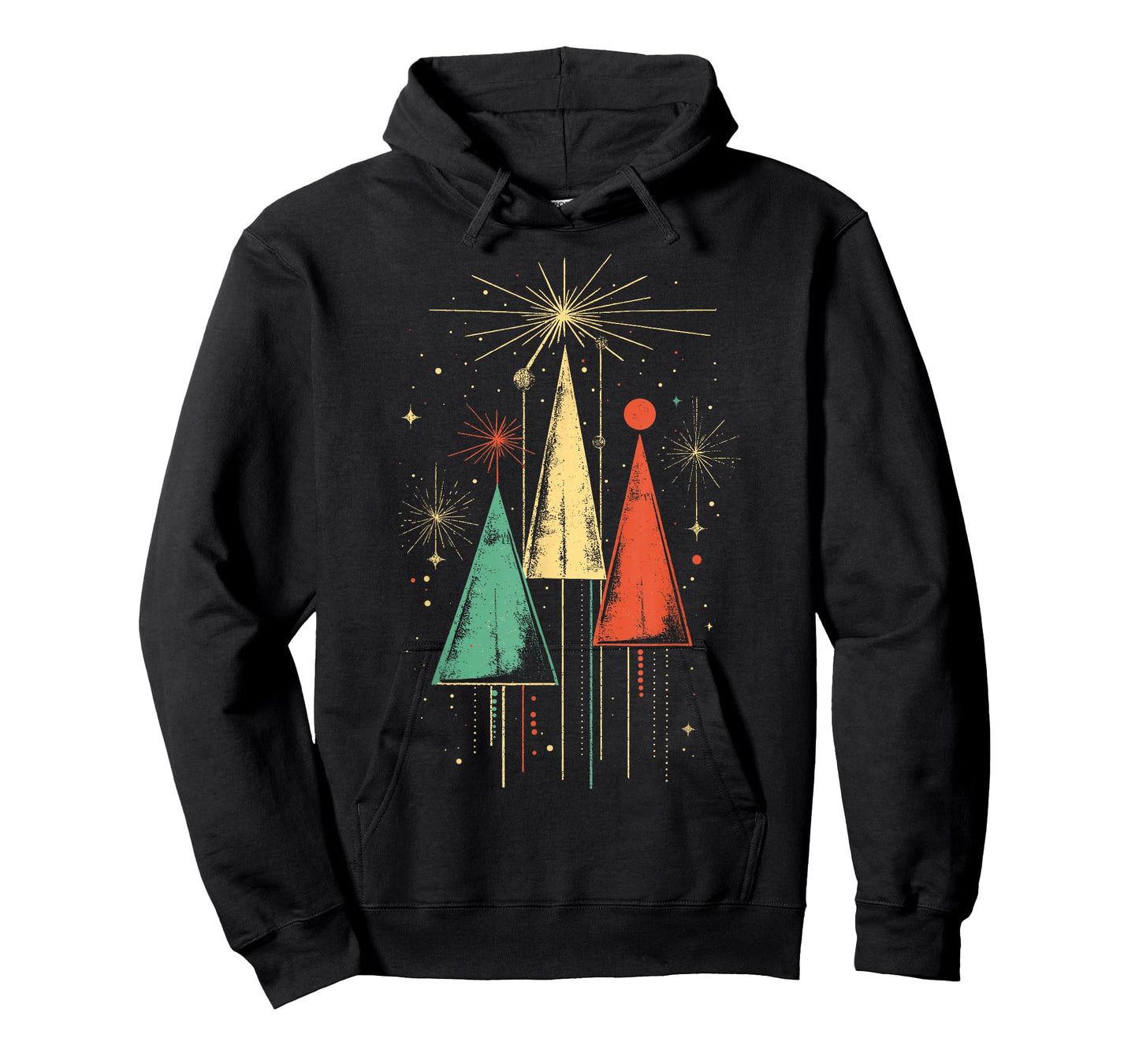 Mid-Century Modern Christmas T-Shirt