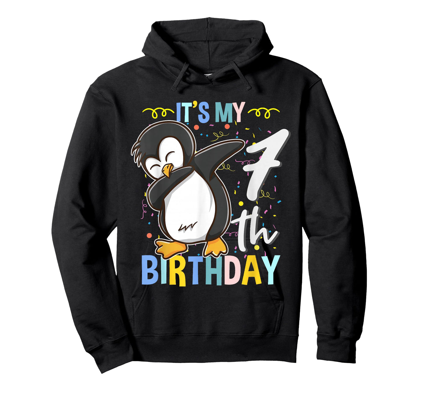 Its My 7th Birthday Dabbing Penguin T-Shirt