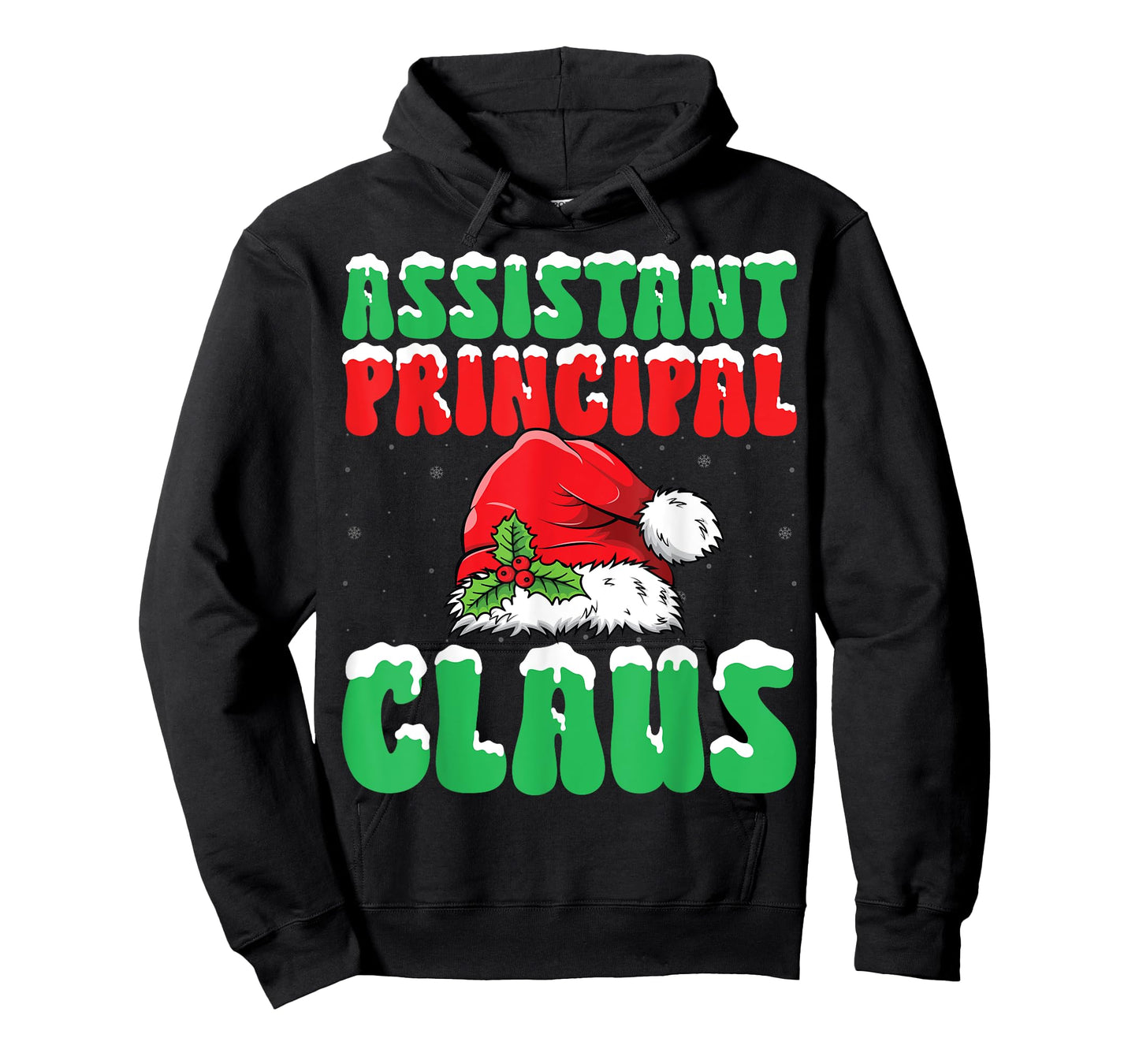 Assistant Principal Santa Claus Xmas School Worker Christmas T-Shirt