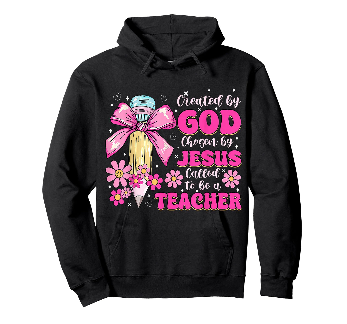 Created By God Called To Teacher - Jesus Christian Teacher T-Shirt