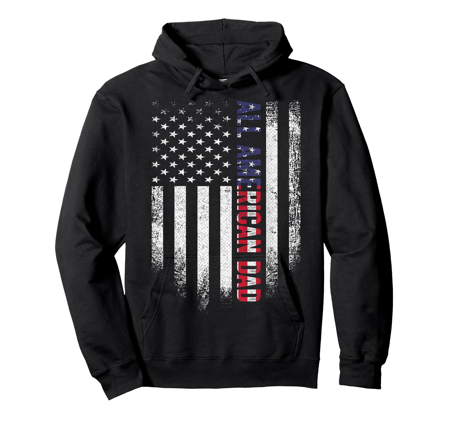 4th Of July Dad All American USA Flag Father's Day T-Shirt