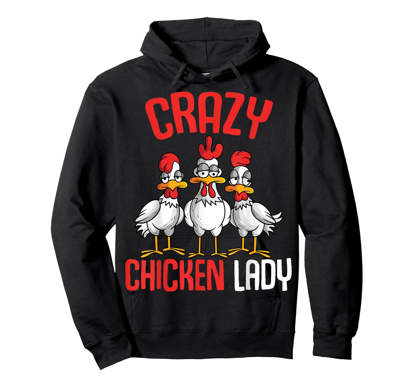 Crazy Chicken Lady Women T-Shirt