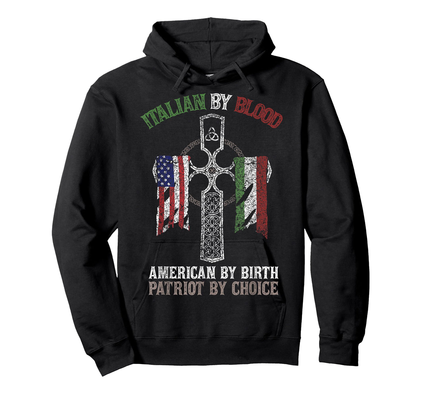 Italian By Blood American By Birth Patriot By Choice T-Shirt