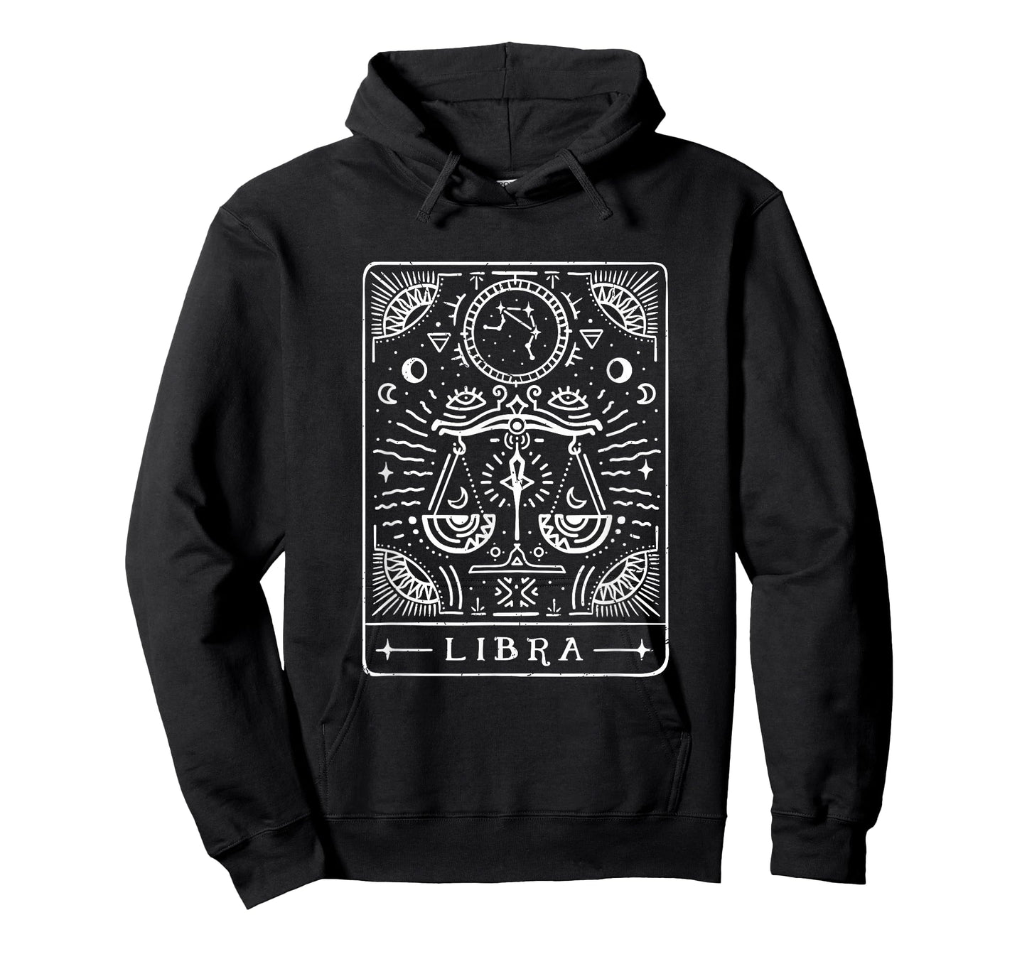 Libra Tarot Art/Libra Zodiac Sign/Libra Birthday Month T-Shirt