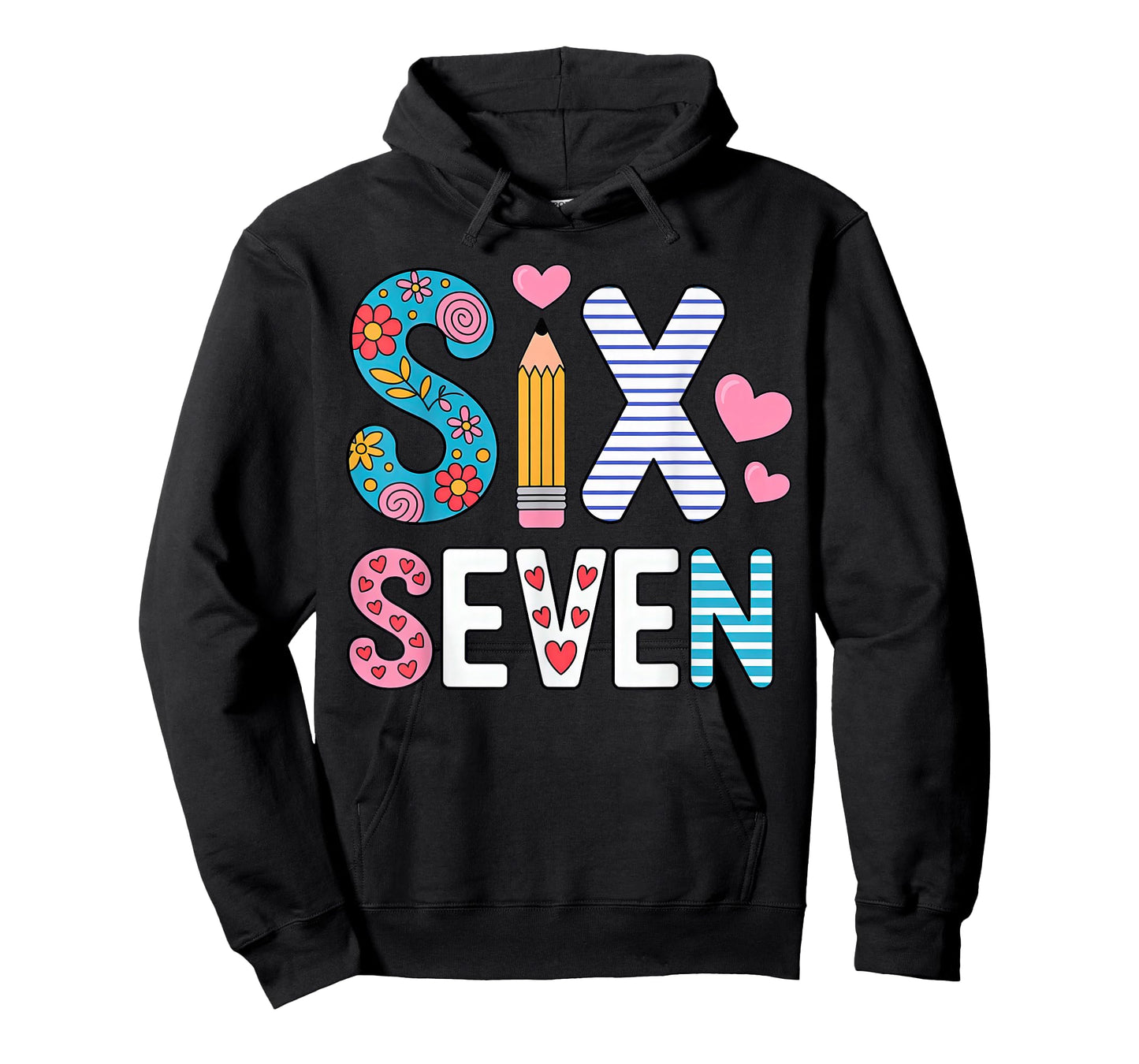 Six Seven 6 7 Meme Teacher T-Shirt
