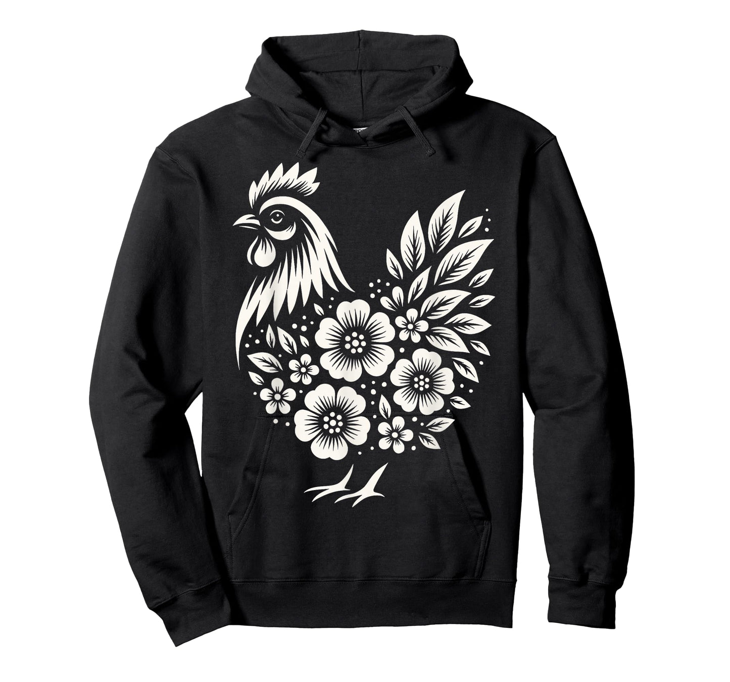 Chicken Floral Lover Gifts Women Girls Mom Cute Farm Chicken T-Shirt