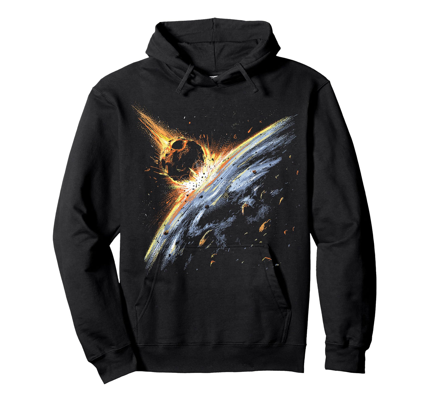 Asteroid Meteorite Impact Earth Space Comet Meteors Sci-Fi T-Shirt