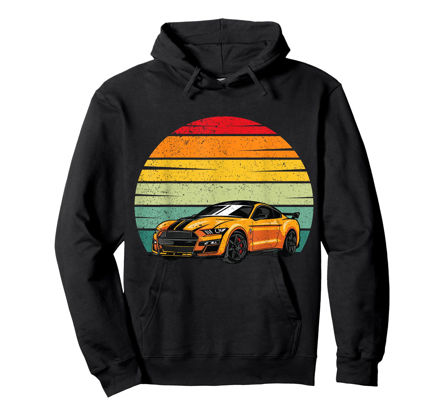 Classic Sport Car Golden Car Lover Gift Mechanic Driver Race T-Shirt
