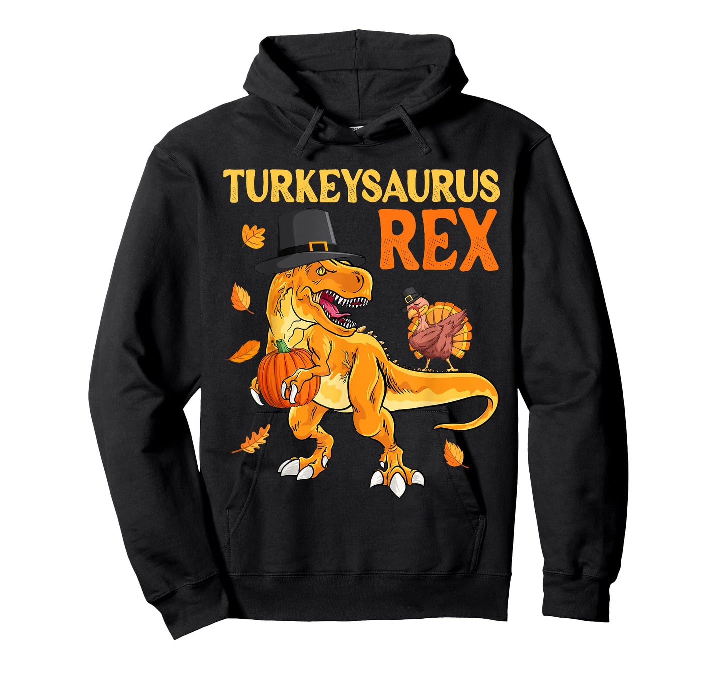 Turkeysaurus Rex Turkey Dab Dino Boys Toddler Thanksgiving T-Shirt
