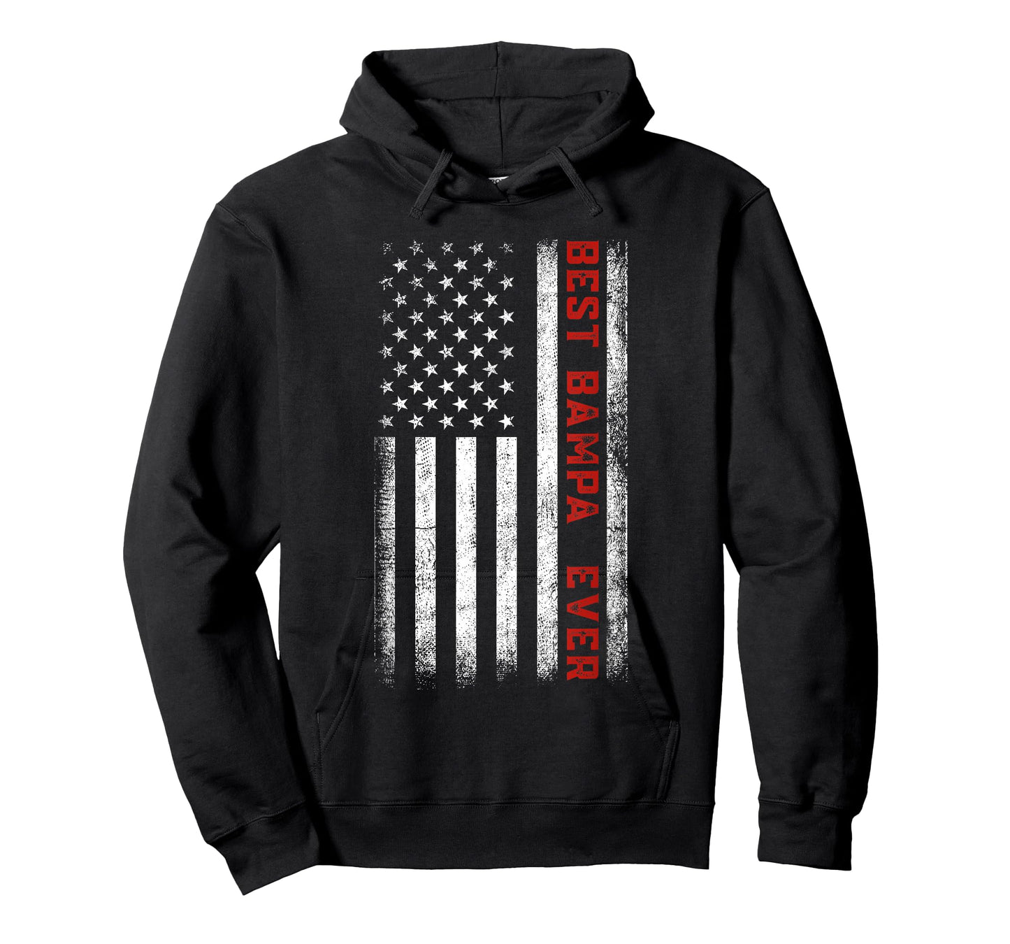 Best Bampa Ever American Flag Patriotic Bampa Father's Day T-Shirt