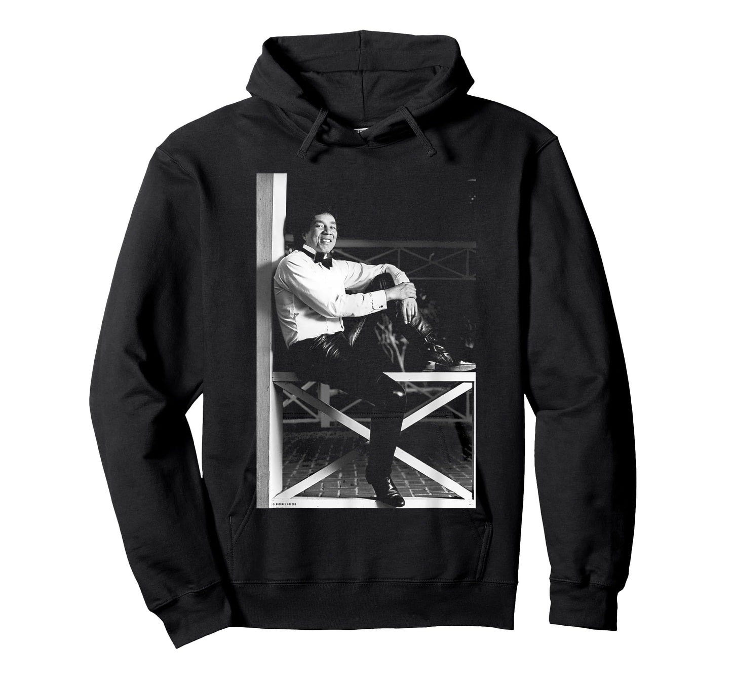 Singer Smokey Robinson at Home by Michael Grecco T-Shirt