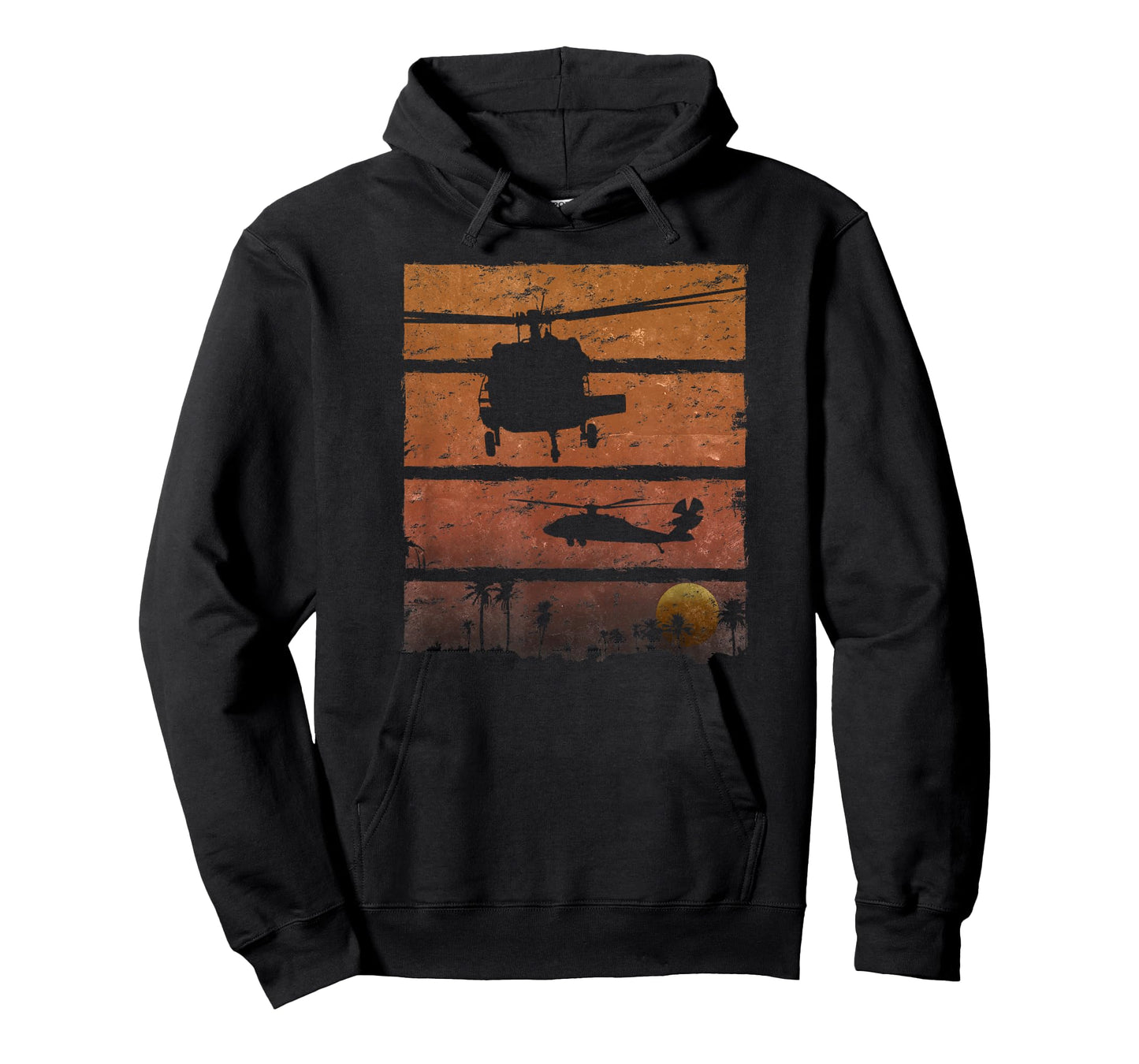 "Sunset Dustoff" UH-60 Blackhawk Medevac Helicopter T-shirt T-Shirt