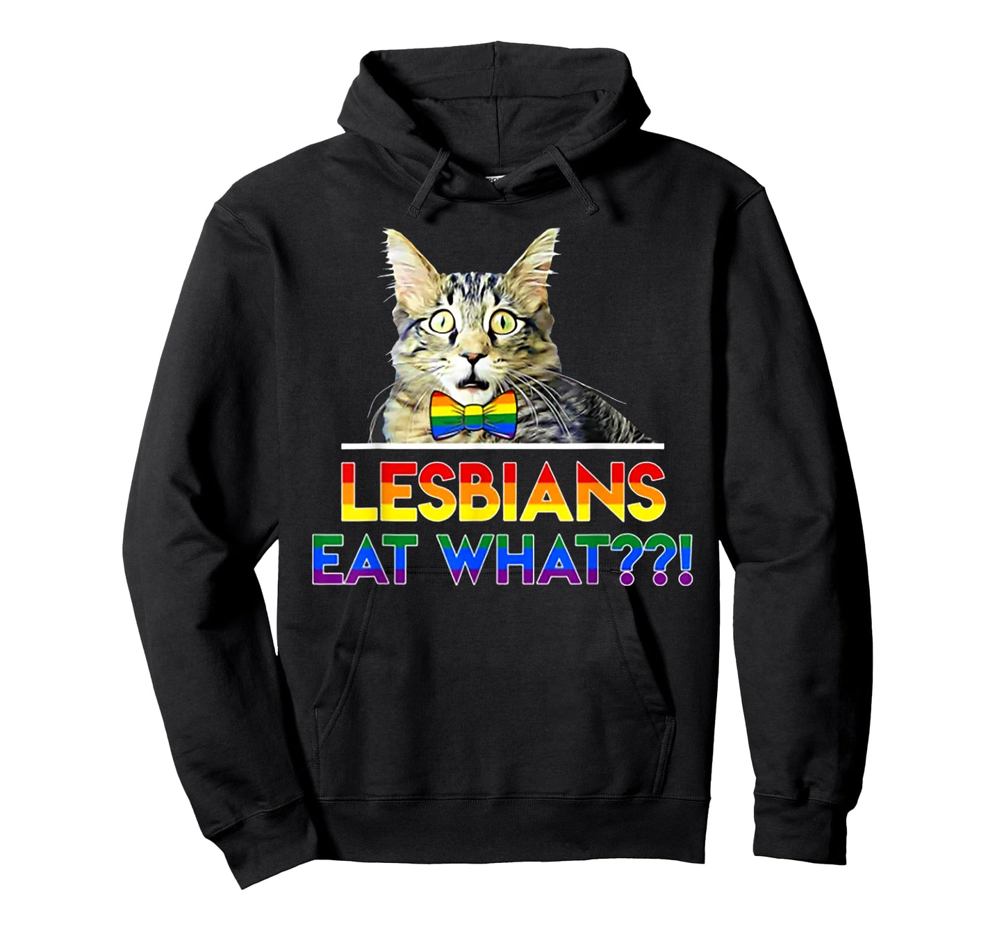 Lesbians Eat What Cat T-Shirt for Men Women