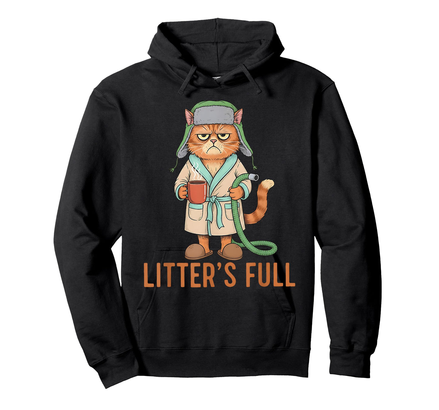 Funny Litter’s Full Cat Parody Shirt Litter’s Full T-Shirt