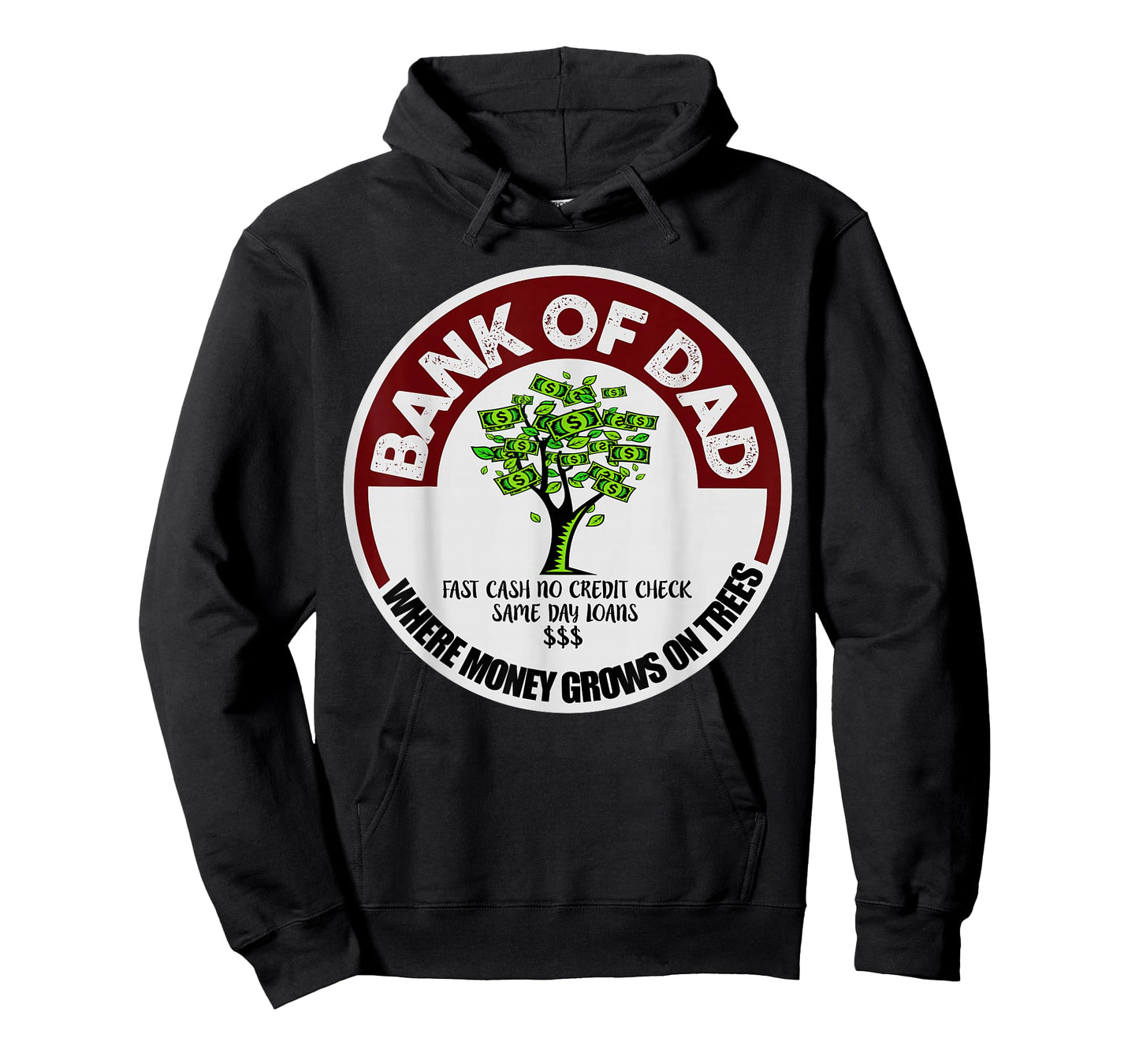 Shirt for Dad Father Bank Shirt Fast Cash No Credit Check T-Shirt