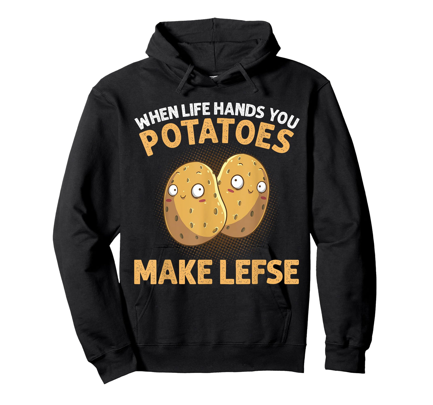 Cool Lefse For Men Women Potato Flatbread Baking Pastry Food T-Shirt
