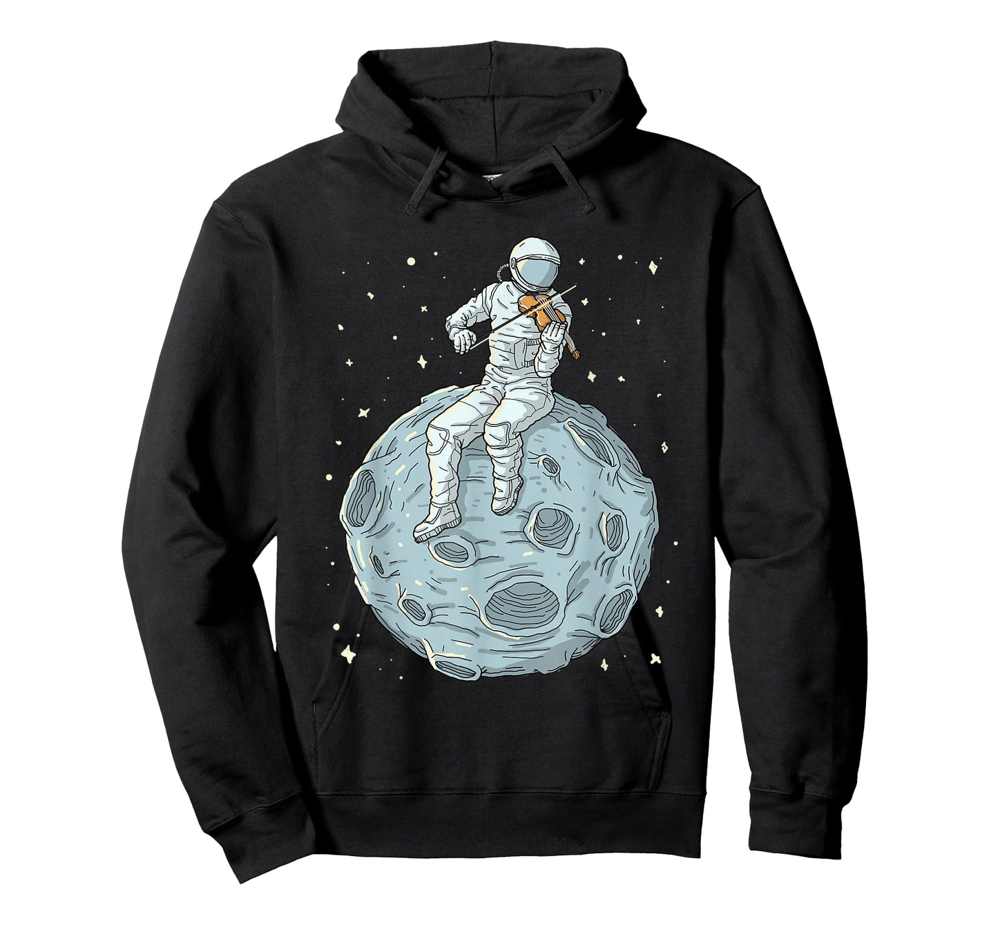 Astronaut Violin Player Violinist Viola Classical Music T-Shirt