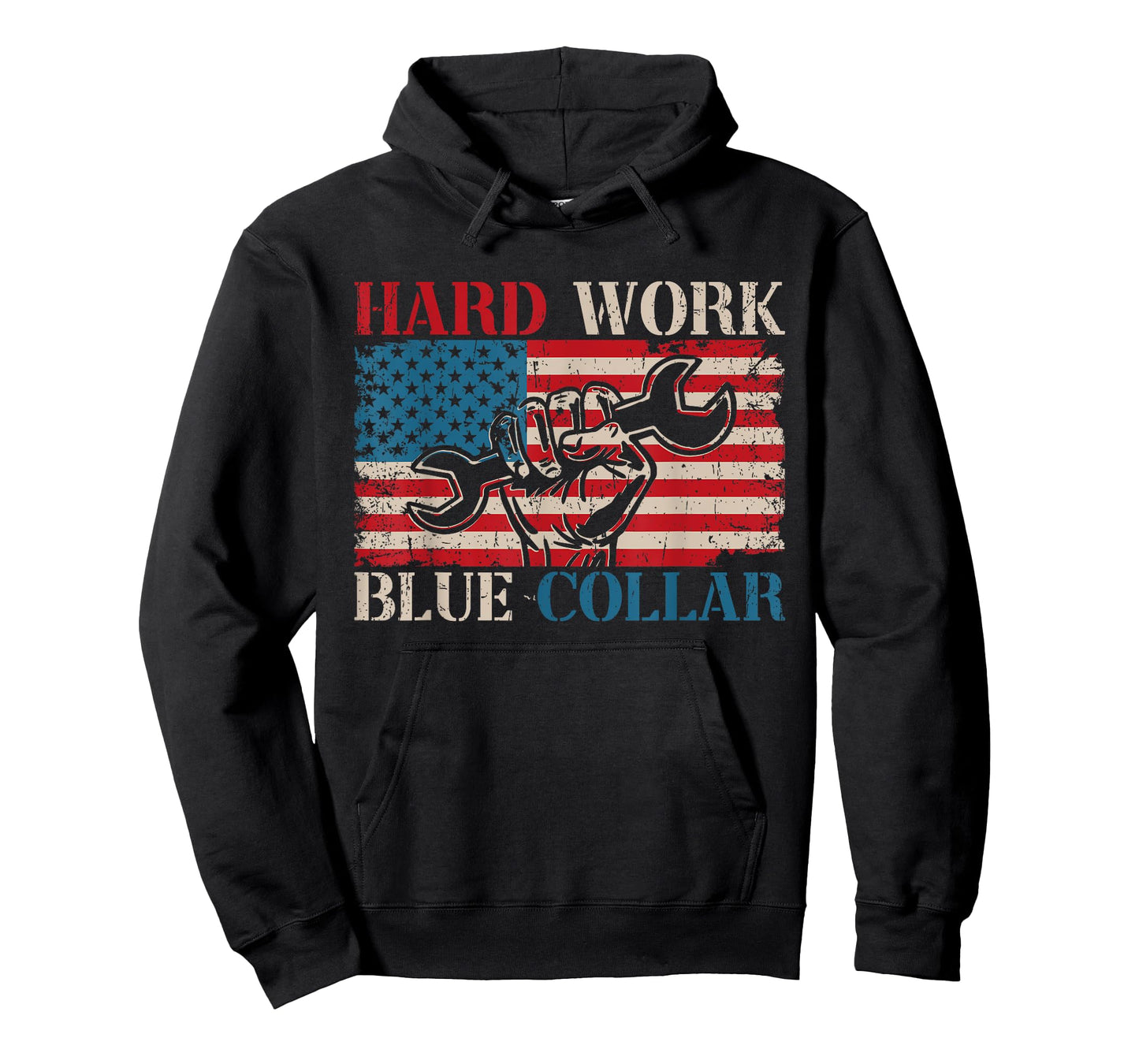 American Roughneck Mechanic Blue Collar Worker T-Shirt