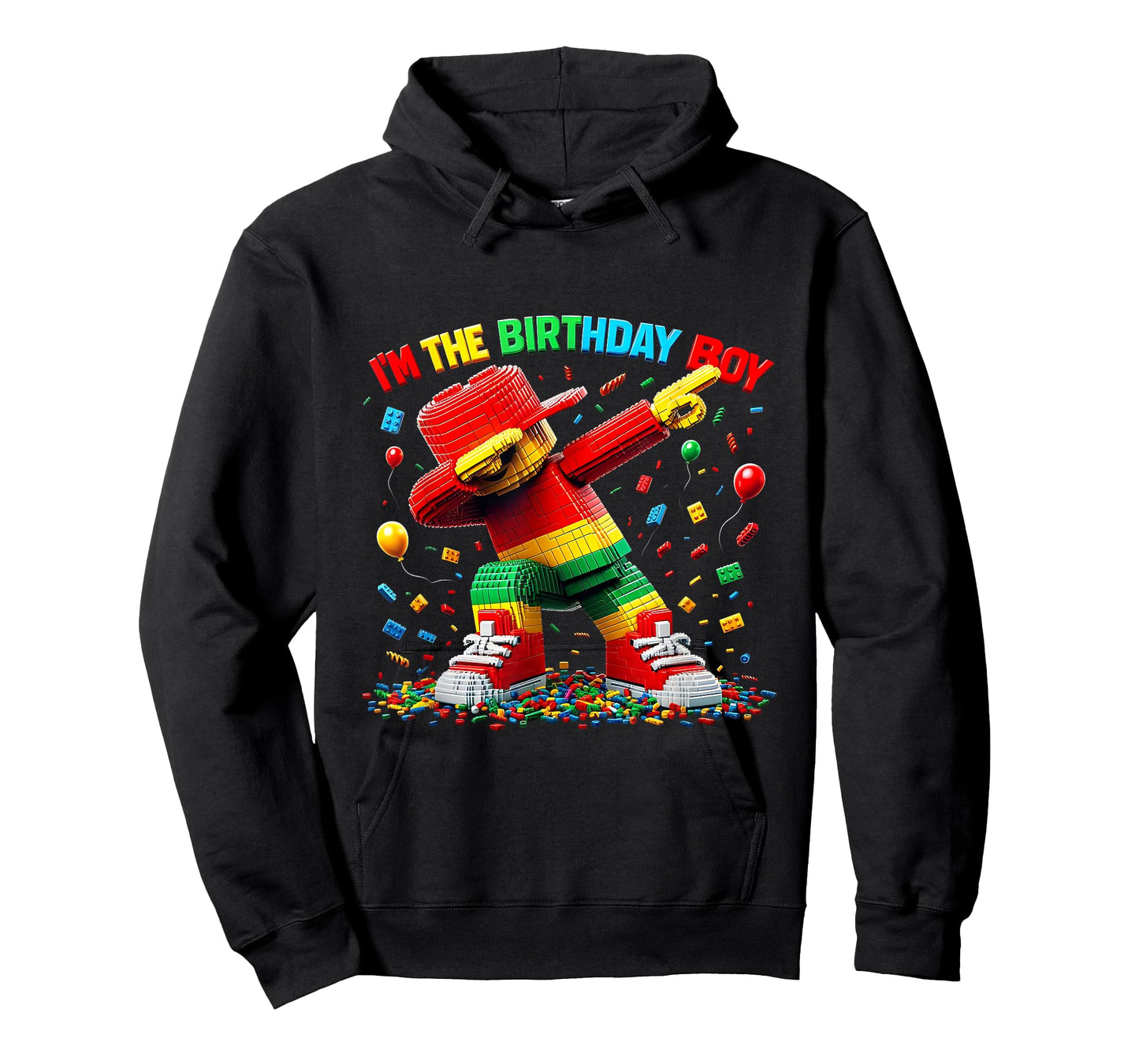 Gamer Building Blocks Bruh Birthday Brick Builder T-Shirt