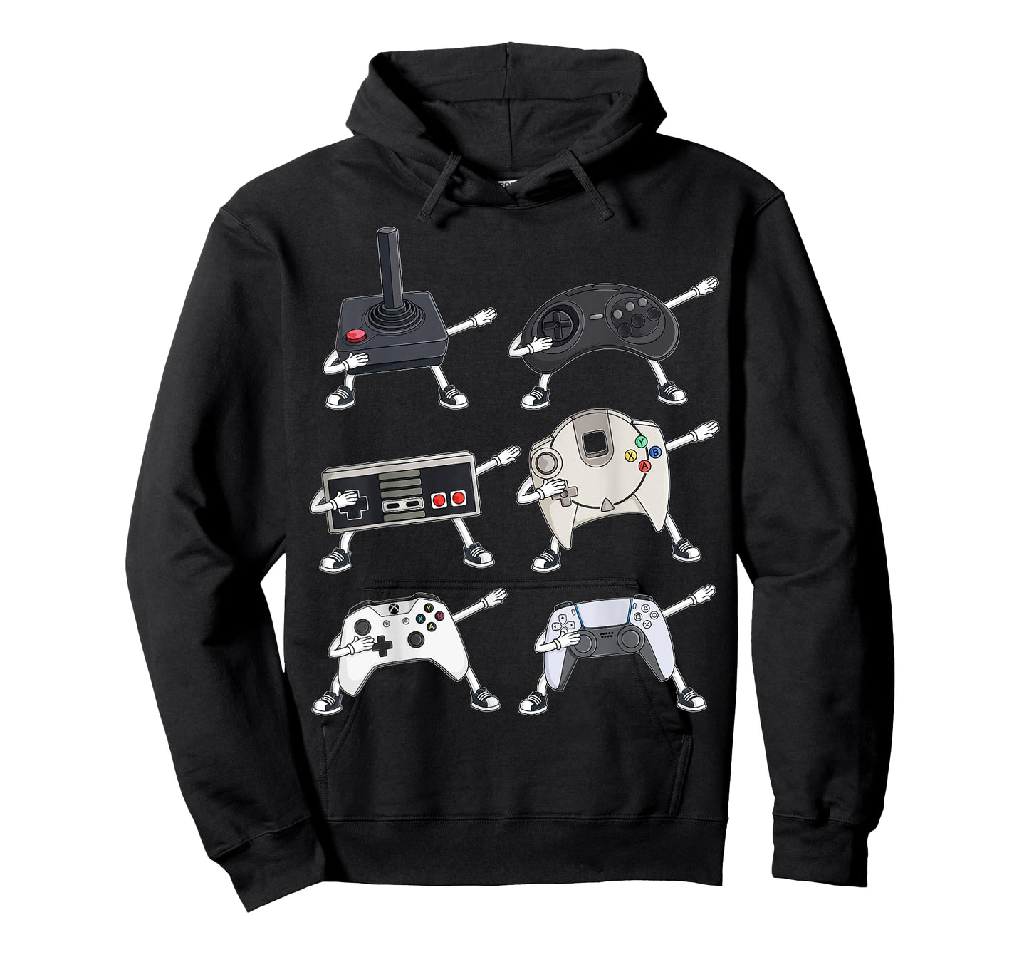 Dabbing Video Gamer Controllers Funny Boys Kids Gamer Dab T-Shirt
