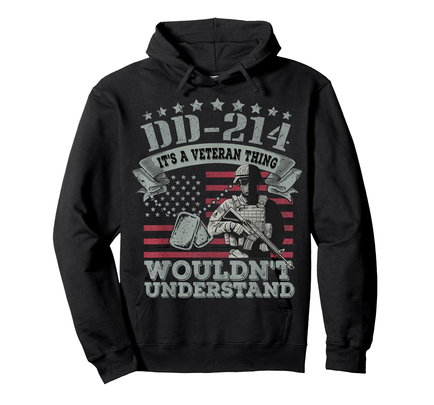 DD-214 It's A Veteran For Men Vintage Veteran T-Shirt