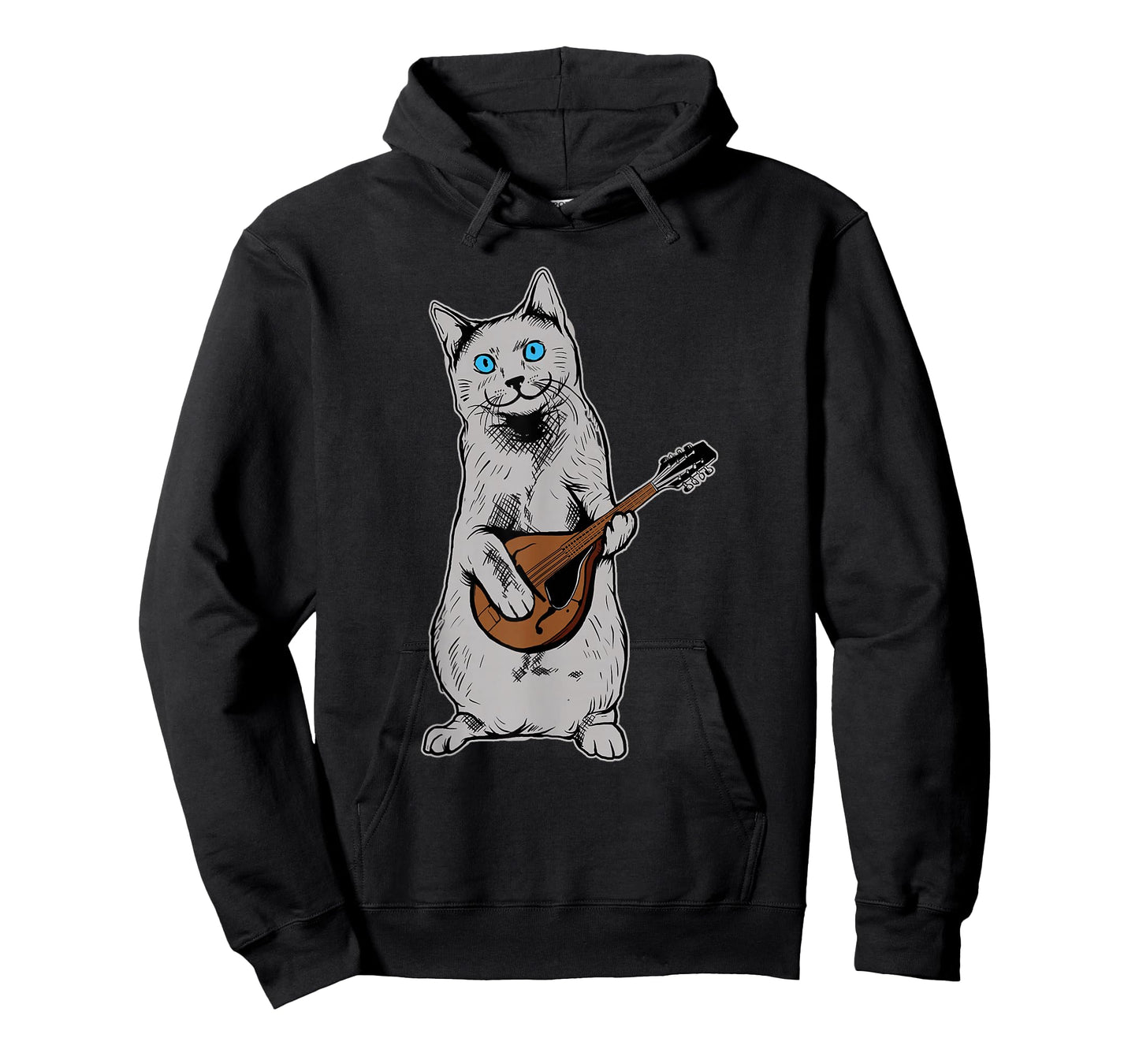 Musician Cat Playing Mandolin T-shirt Bluegrass T-Shirt