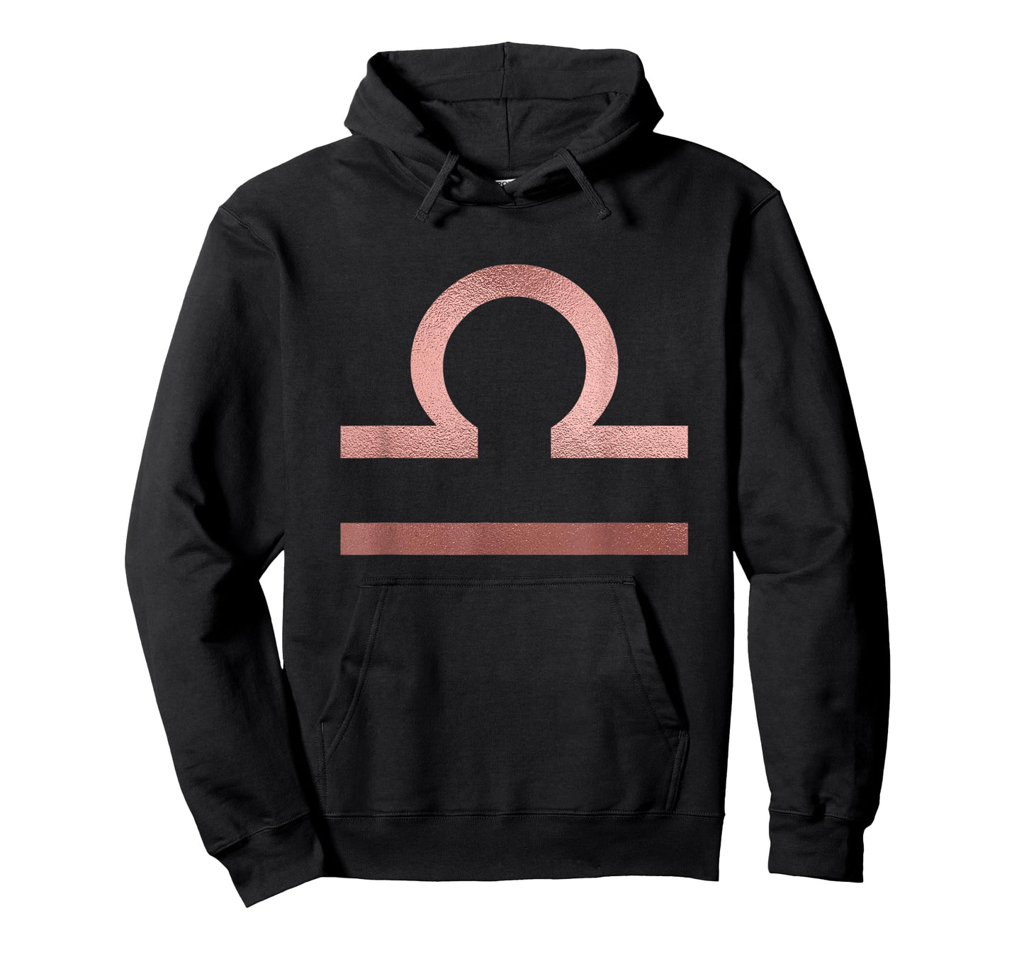 Rose Gold Libra Scales Symbol Zodiac Star Sign T-Shirt T-Shirt