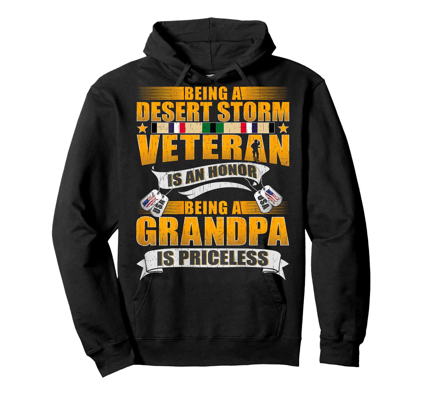 Being Desert Storm Veteran Is An Honor Grandpa Is Priceless T-Shirt