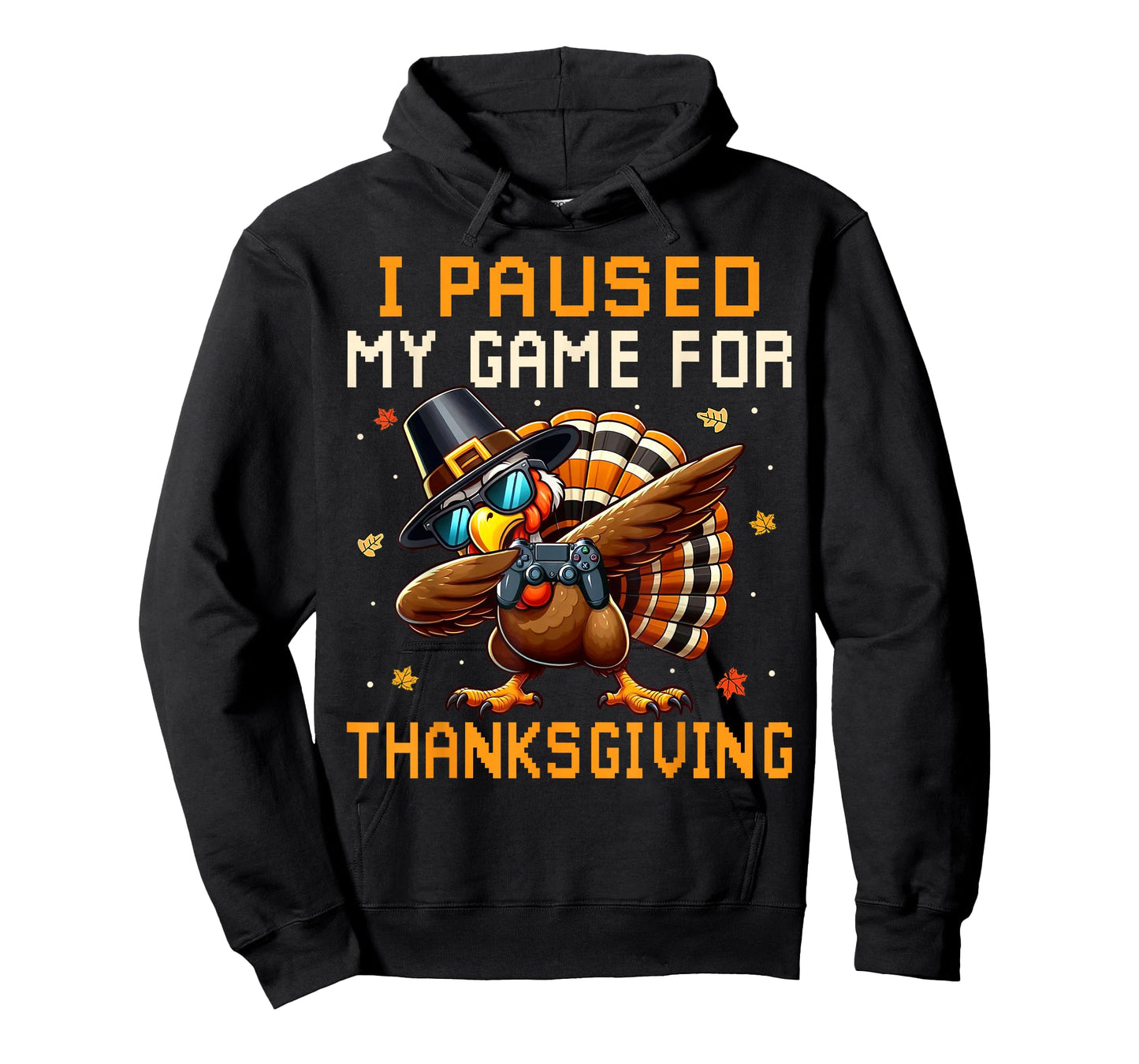 Dabbing Turkey Happy Thanksgiving Shirts for Gamer Boys Kids T-Shirt