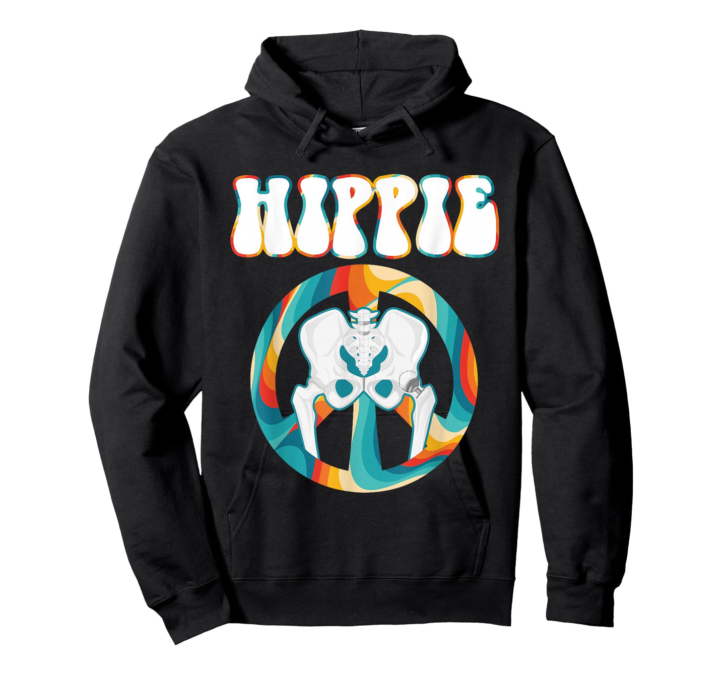 Cool Hip Replacement For Men Women After Hip Surgery Hippie T-Shirt