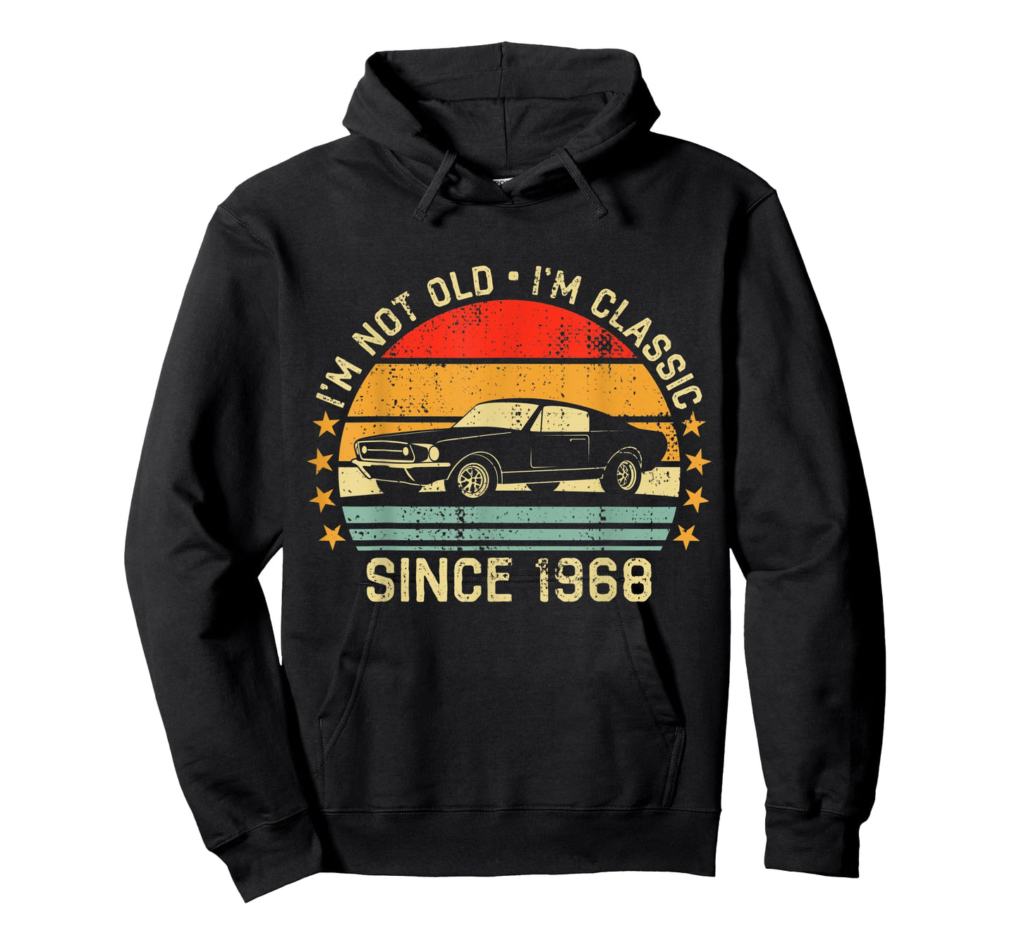 Cool Car Mens 53rd Birthday Gift For 53 year old Men & Women T-Shirt