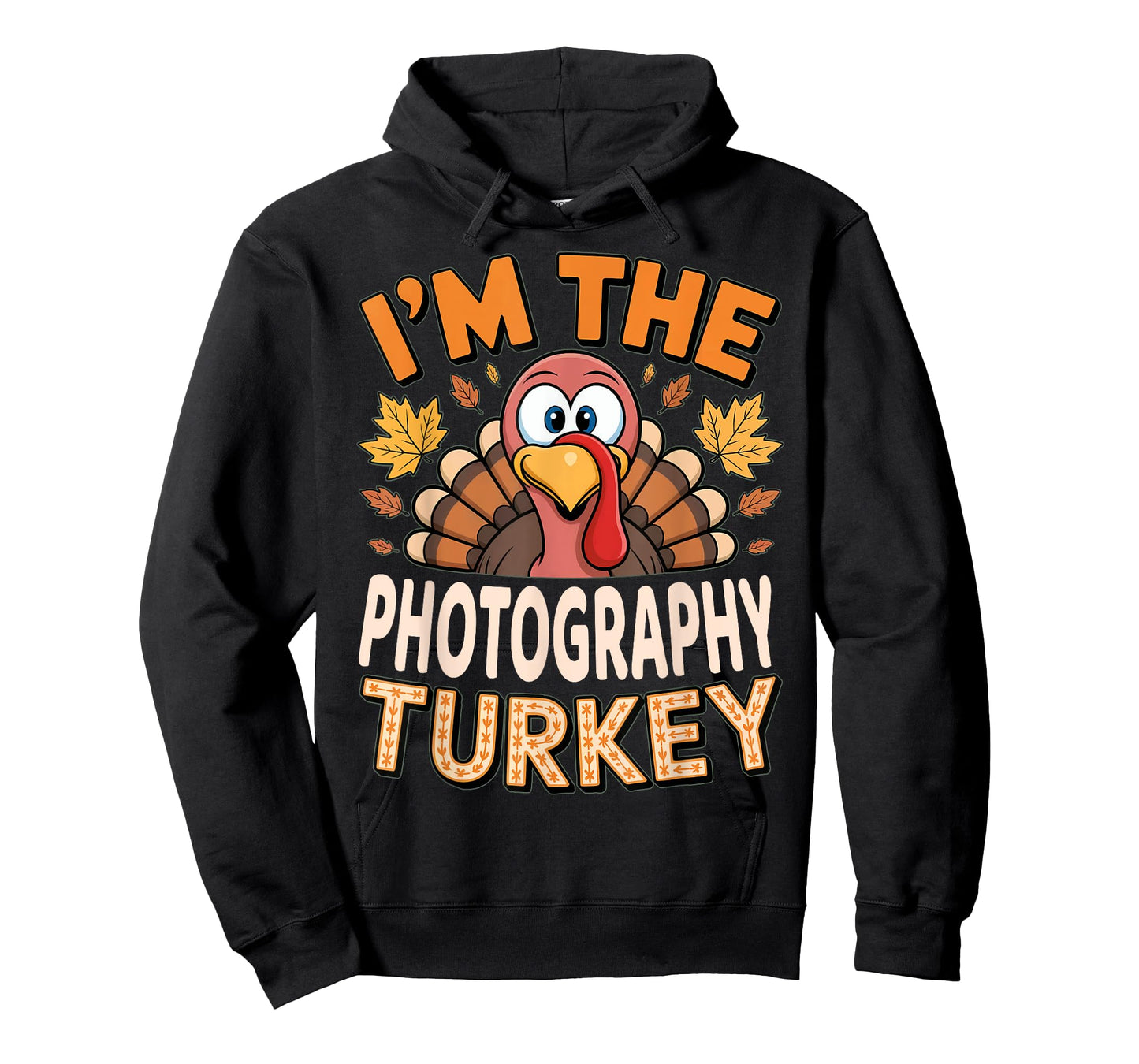 Thanksgiving Matching I'm The Photography Turkey T-Shirt