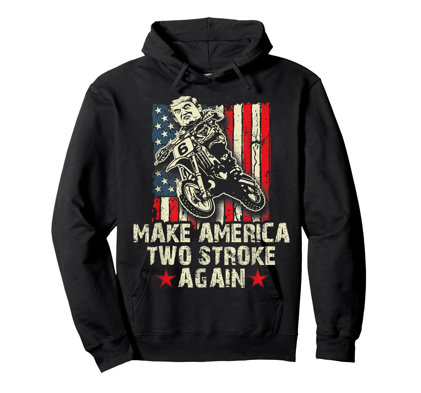 Make America Two Stroke Again shirt. Biker for Trump T-shirt T-Shirt