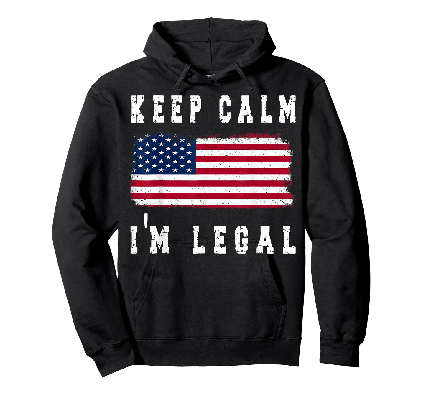 Keep Calm I'm Legal America Flag T-Shirt