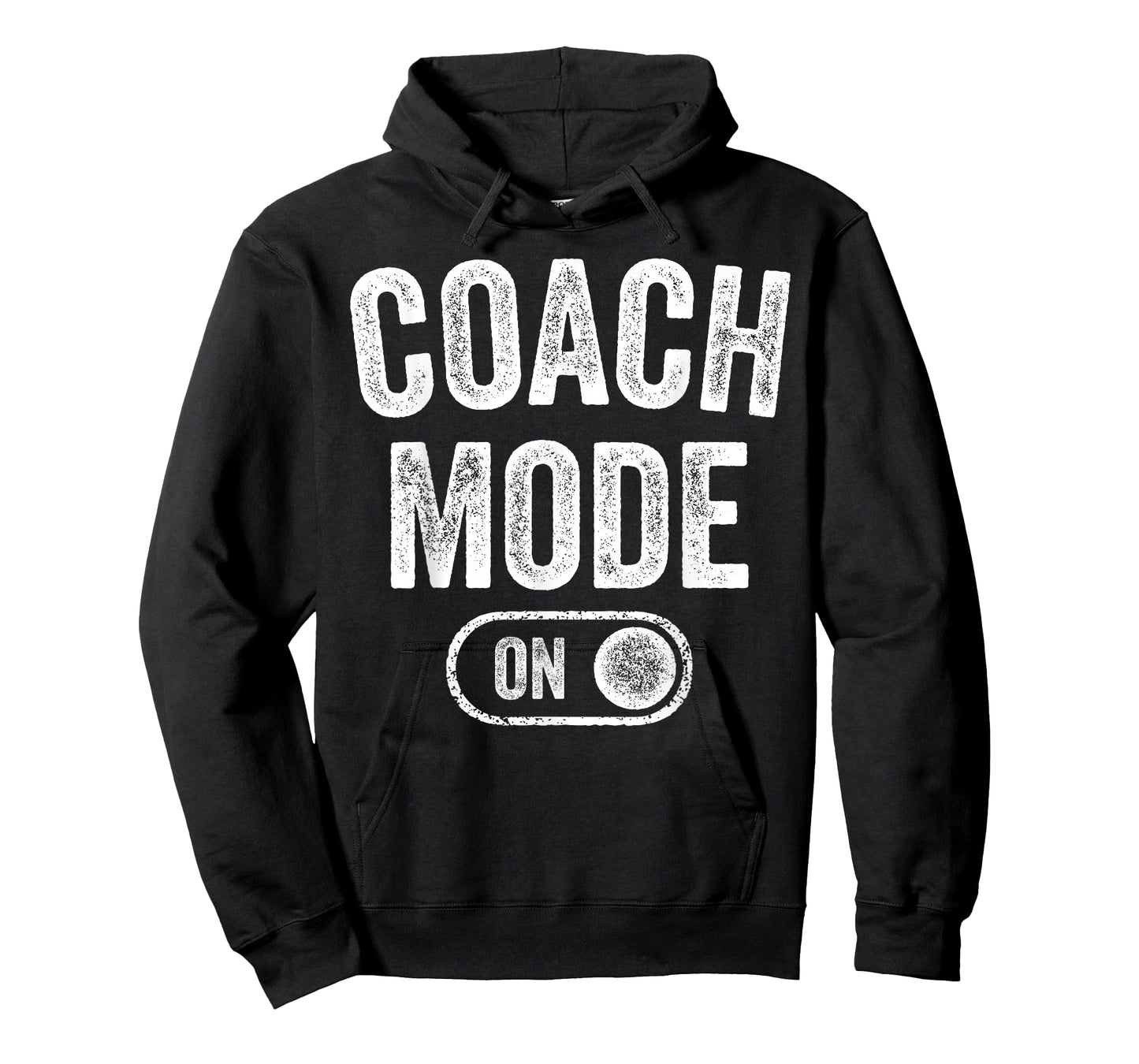 Coach Mode On Funny Team Leader Gift Trainer Dad Grandpa T-Shirt