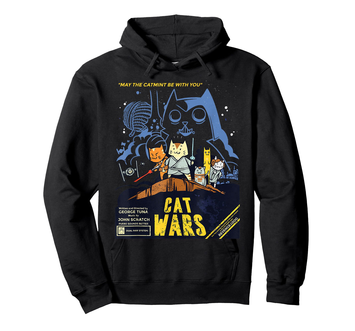 Cat Wars for Cat Lovers Perfect Funny Gift T-Shirt for Men Women Girls Kids