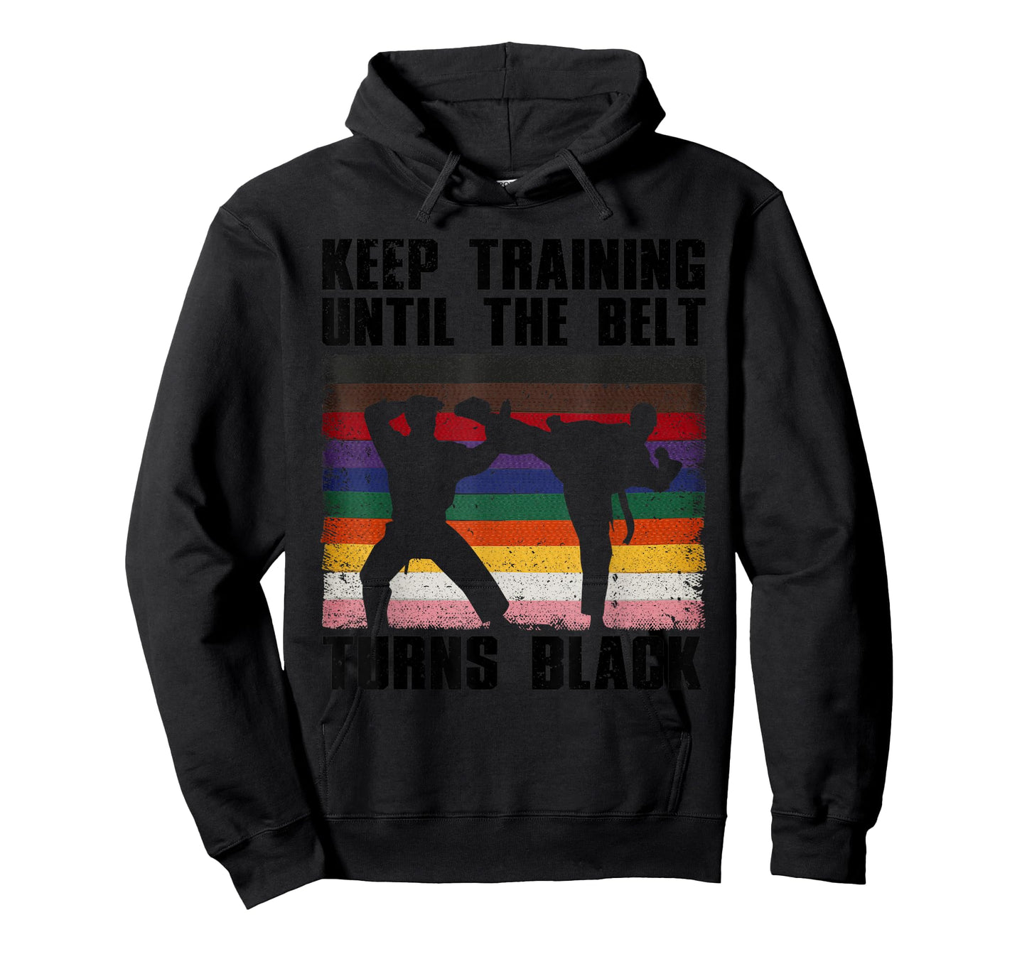 Cool Karate Art For Men Women Martial Art Karate Black Belt T-Shirt