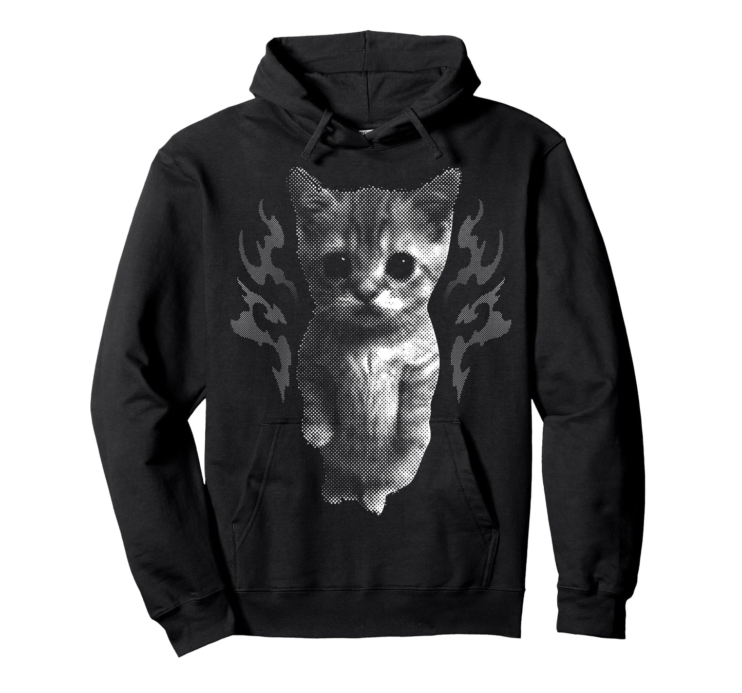 Funny Y2k Retro Cat Silly Vintage Kitten Meme Cat Lover T-Shirt
