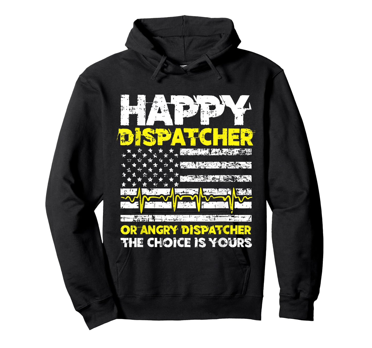 American Flag 911 Operator Dispatch-er Police Fire EMS Gift T-Shirt