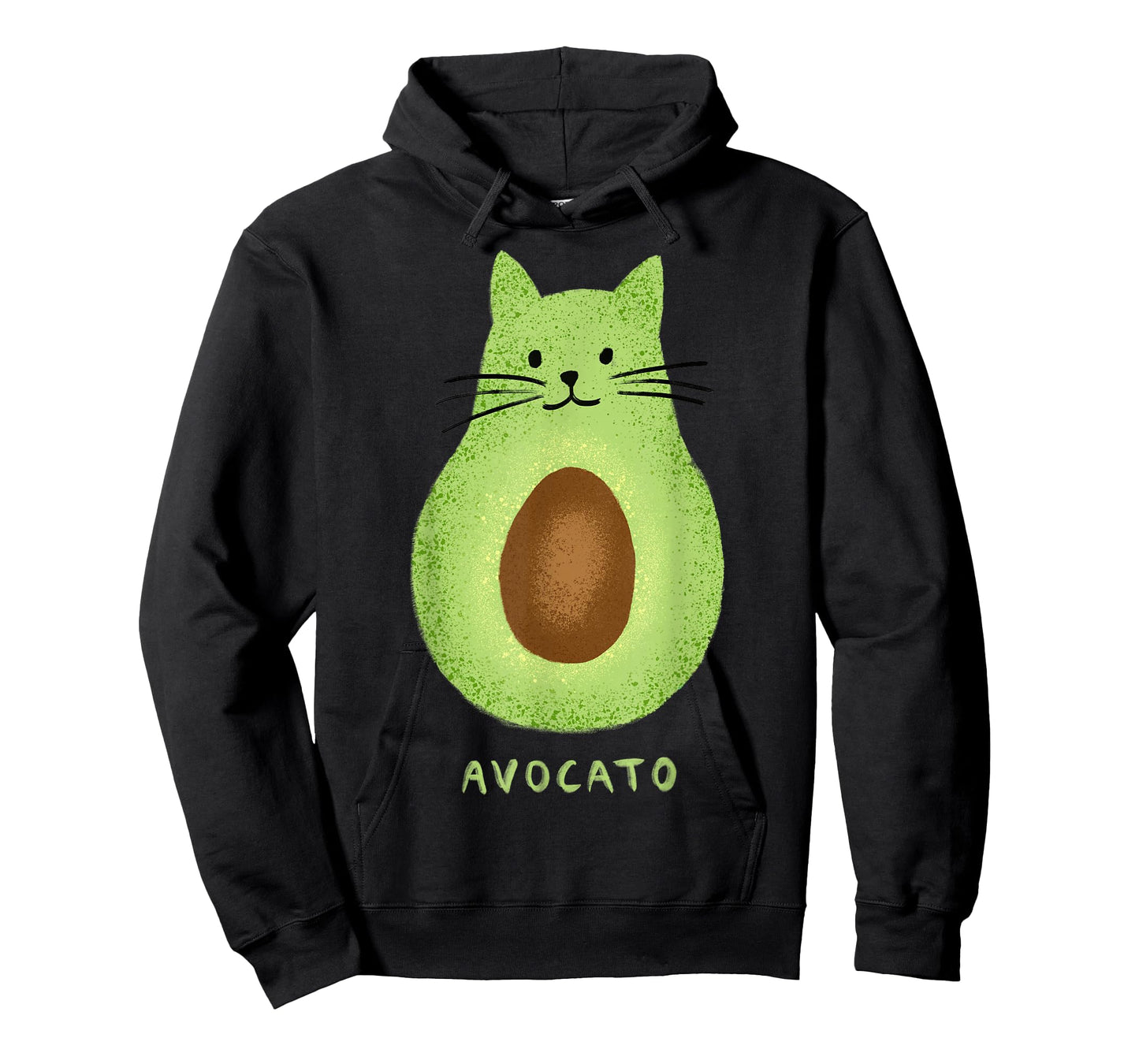 Avocato Funny Cute Cat Avocado Vegan and Cat Owner Kitten T-Shirt
